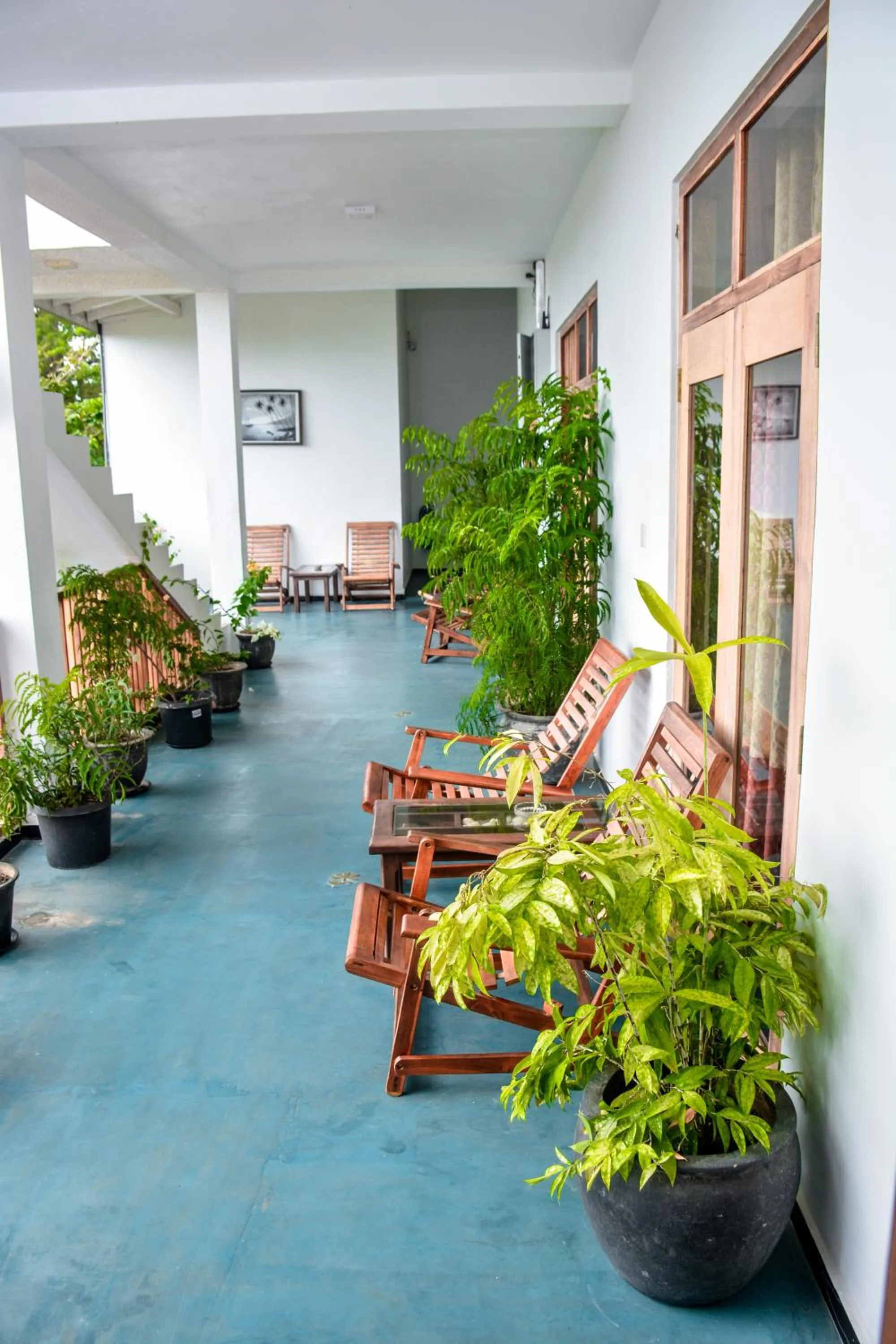 Balcony/Terrace in Hotel Bay Watch Unawatuna