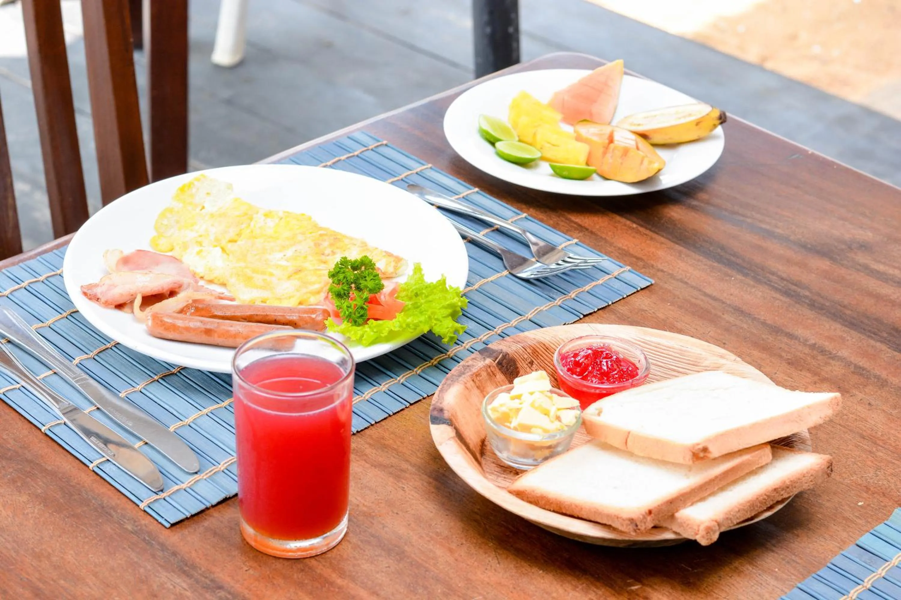 Food in Hotel Bay Watch Unawatuna