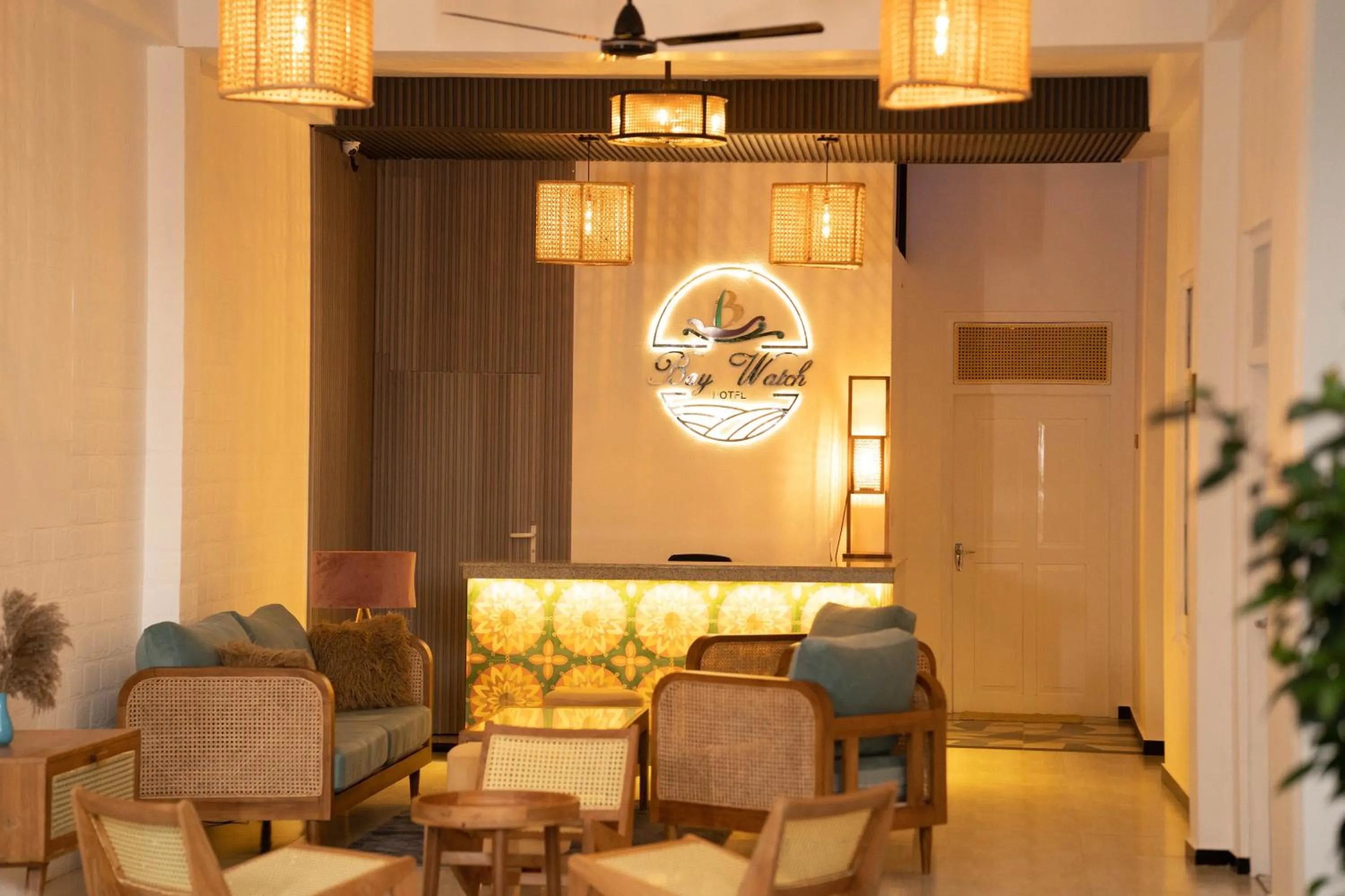 Lobby or reception in Hotel Bay Watch Unawatuna