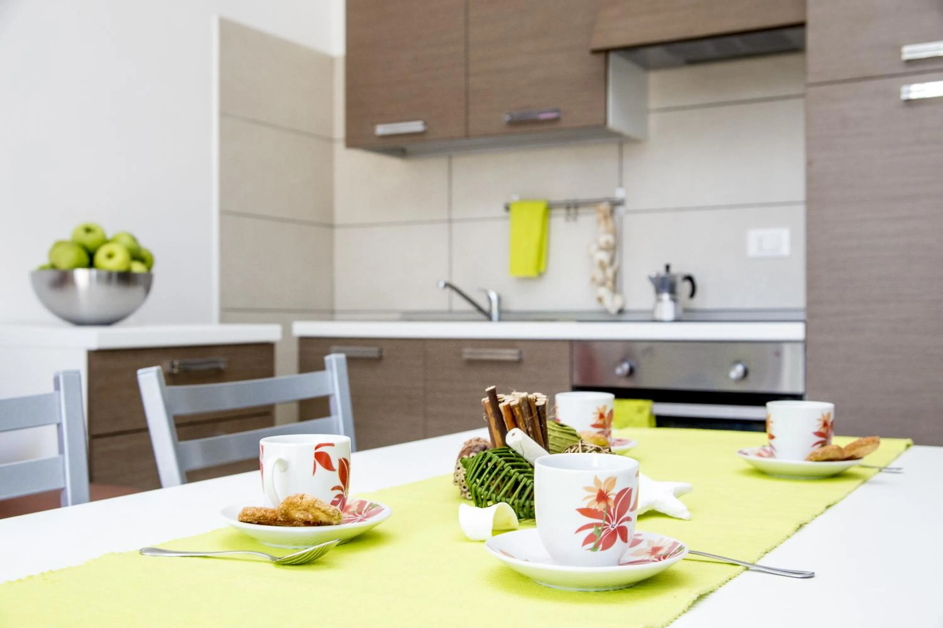 Kitchen or kitchenette in Green Residence