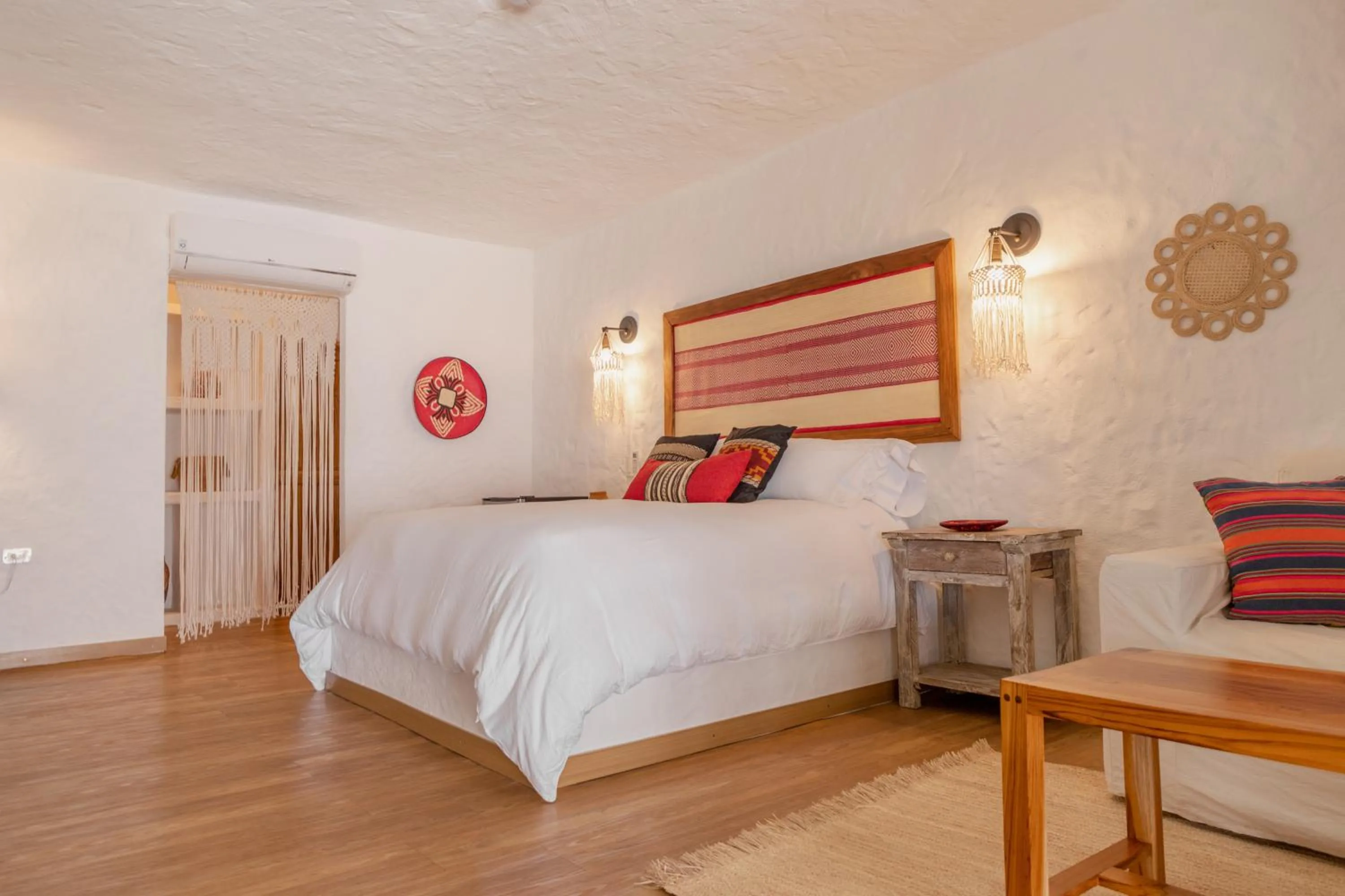 Bed in Bora Bora Beach Club Cartagena