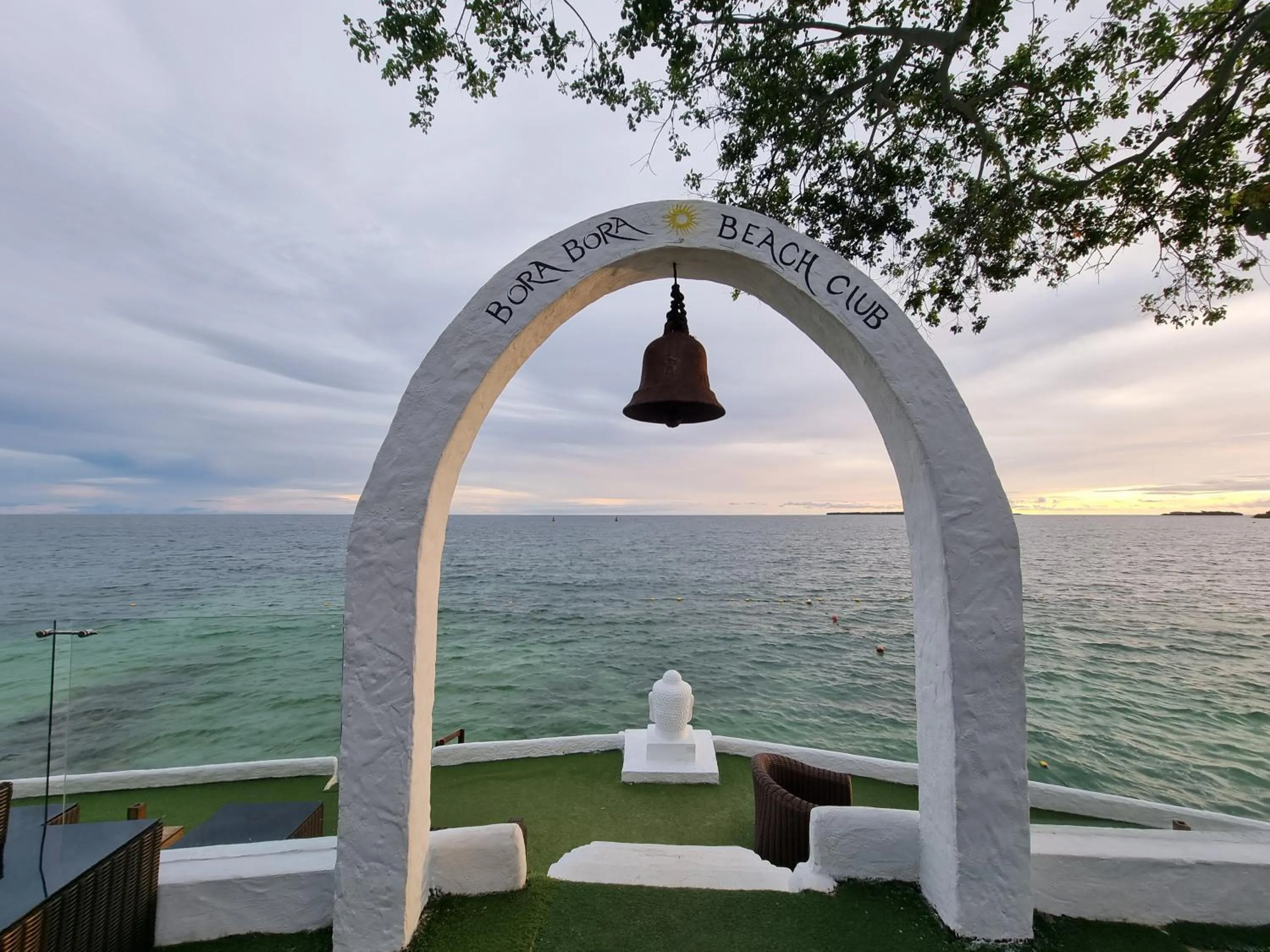 Natural landscape in Bora Bora Beach Club Cartagena