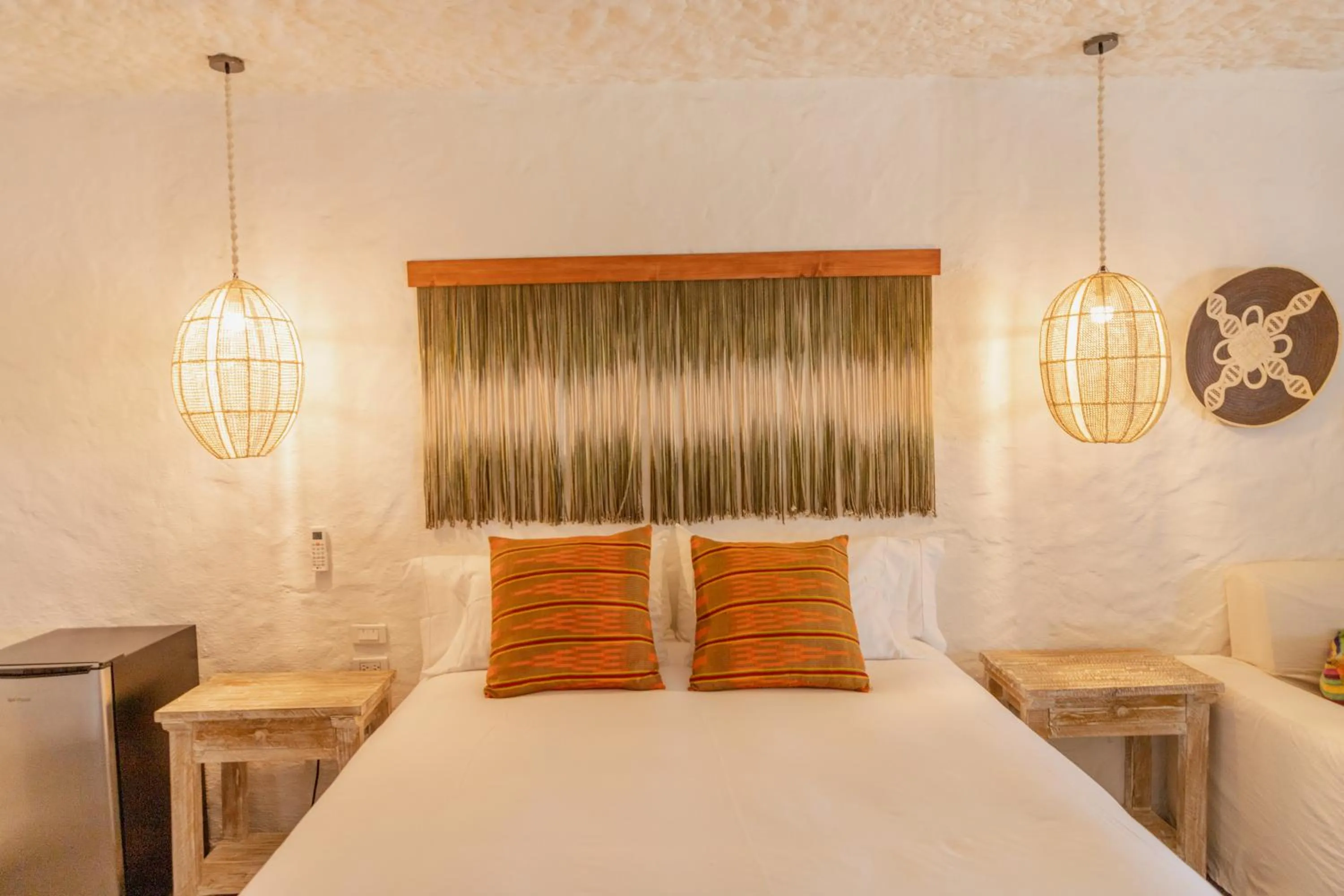 Bed in Bora Bora Beach Club Cartagena