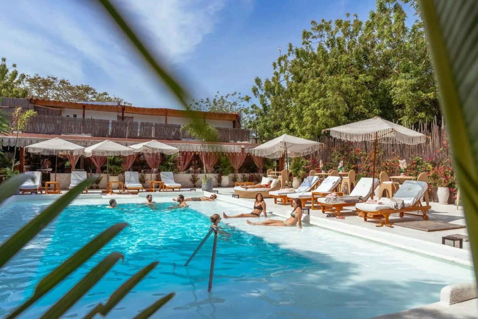 Swimming pool in Bora Bora Beach Club Cartagena