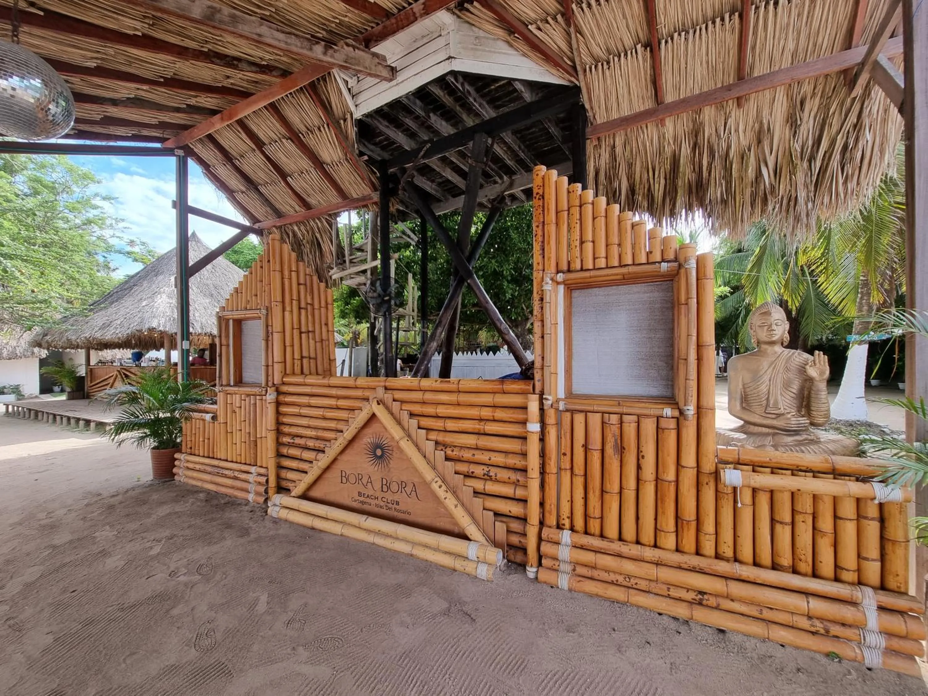 Lobby or reception in Bora Bora Beach Club Cartagena