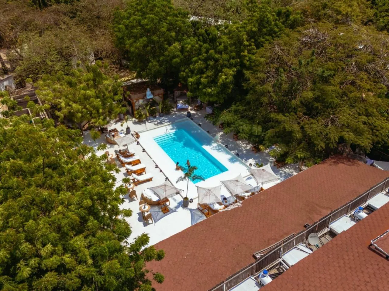 Swimming pool in Bora Bora Beach Club Cartagena