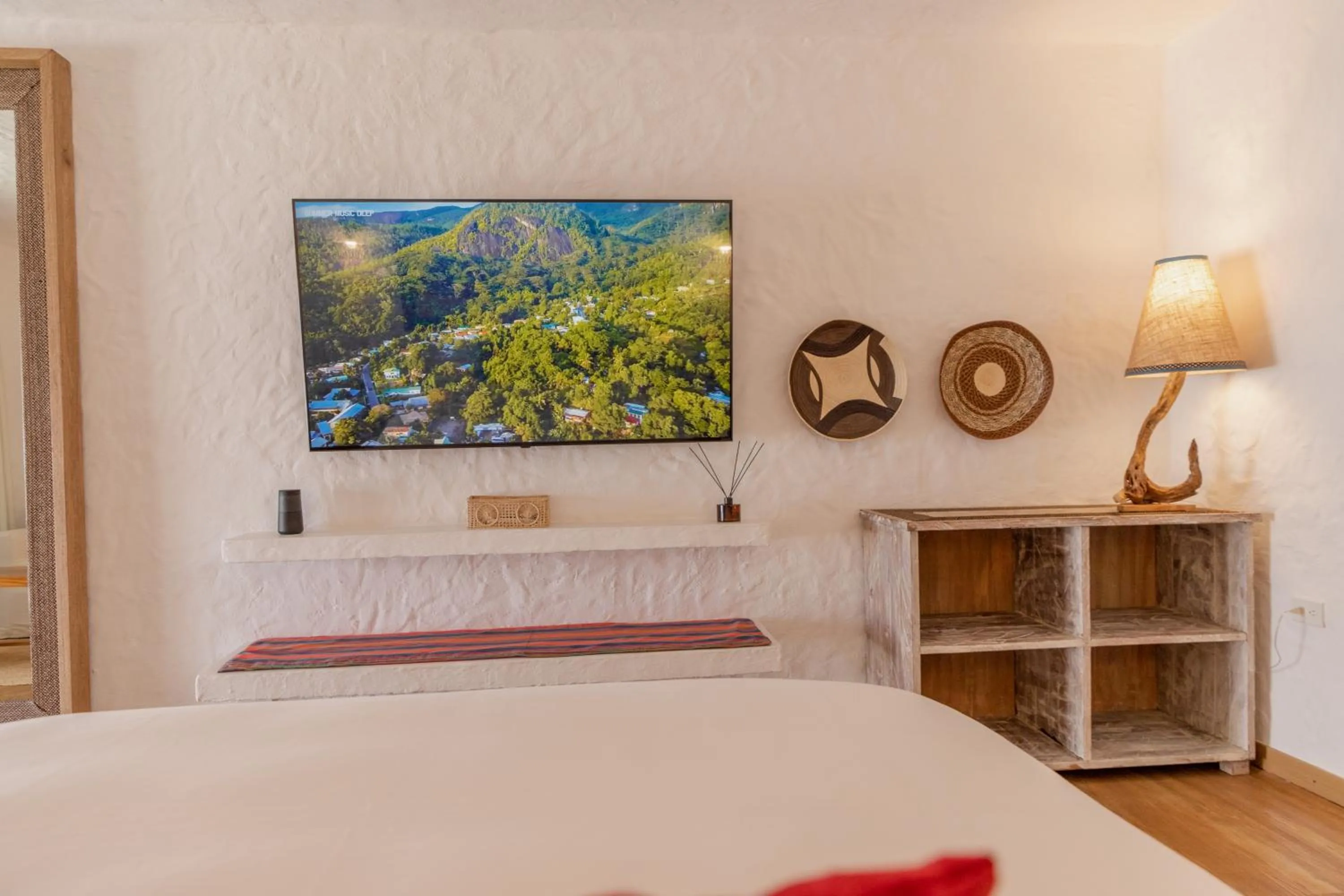 Bed in Bora Bora Beach Club Cartagena