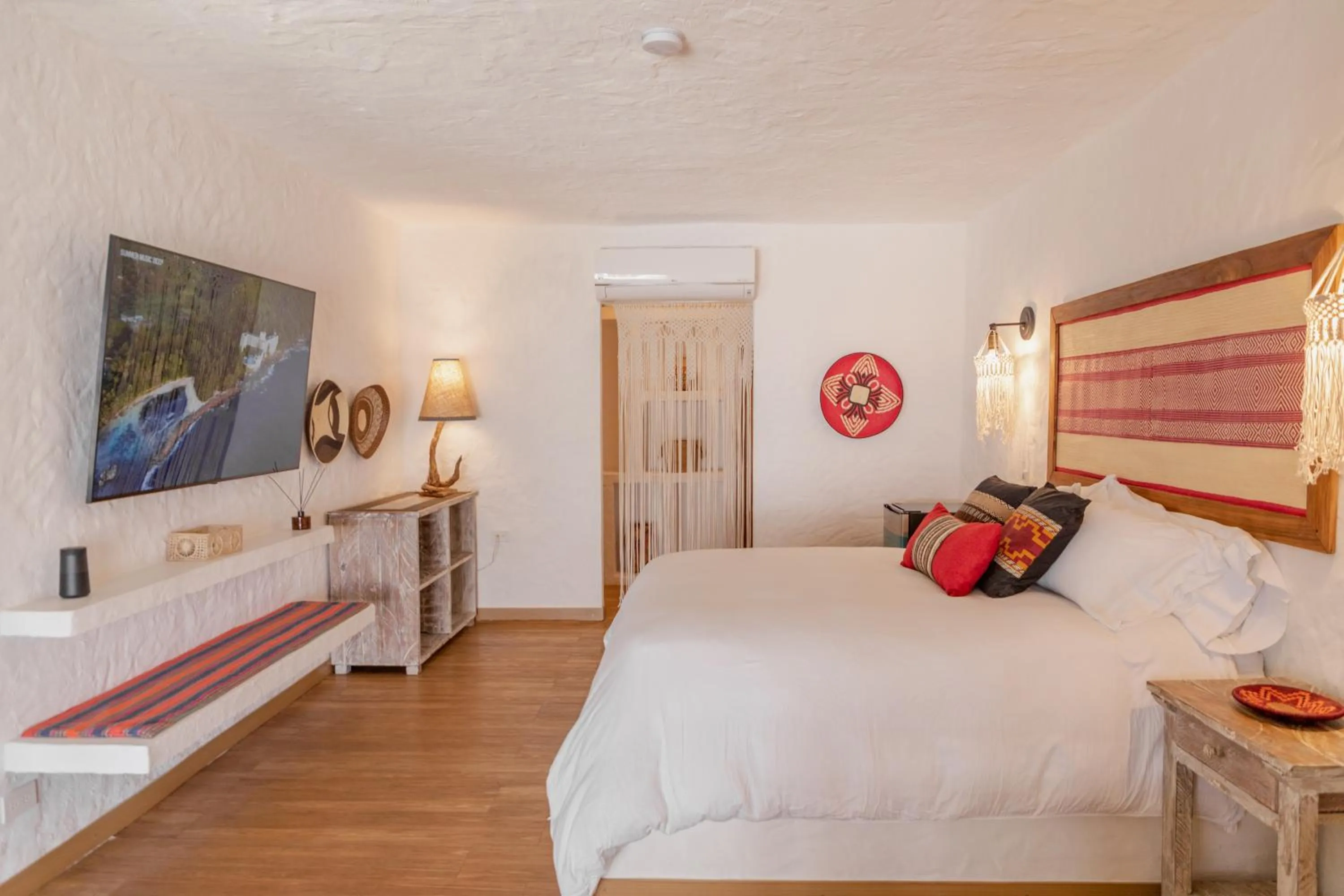 Bed in Bora Bora Beach Club Cartagena