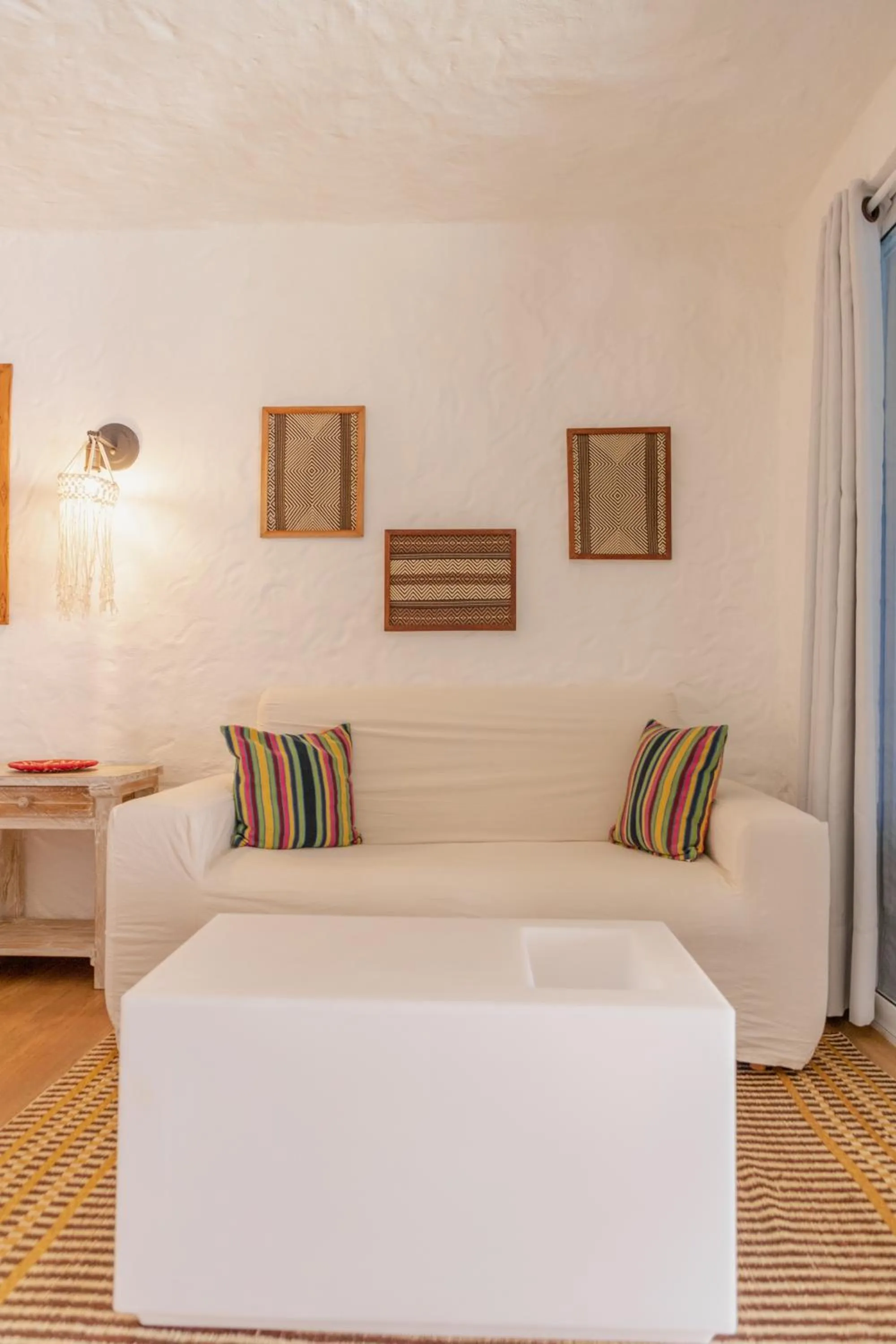 Decorative detail in Bora Bora Beach Club Cartagena