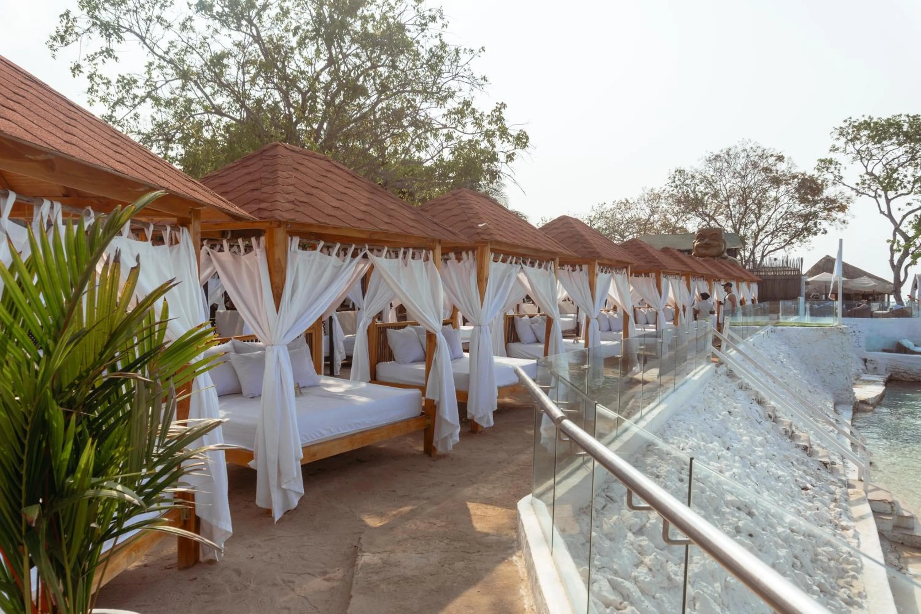 Sea view in Bora Bora Beach Club Cartagena