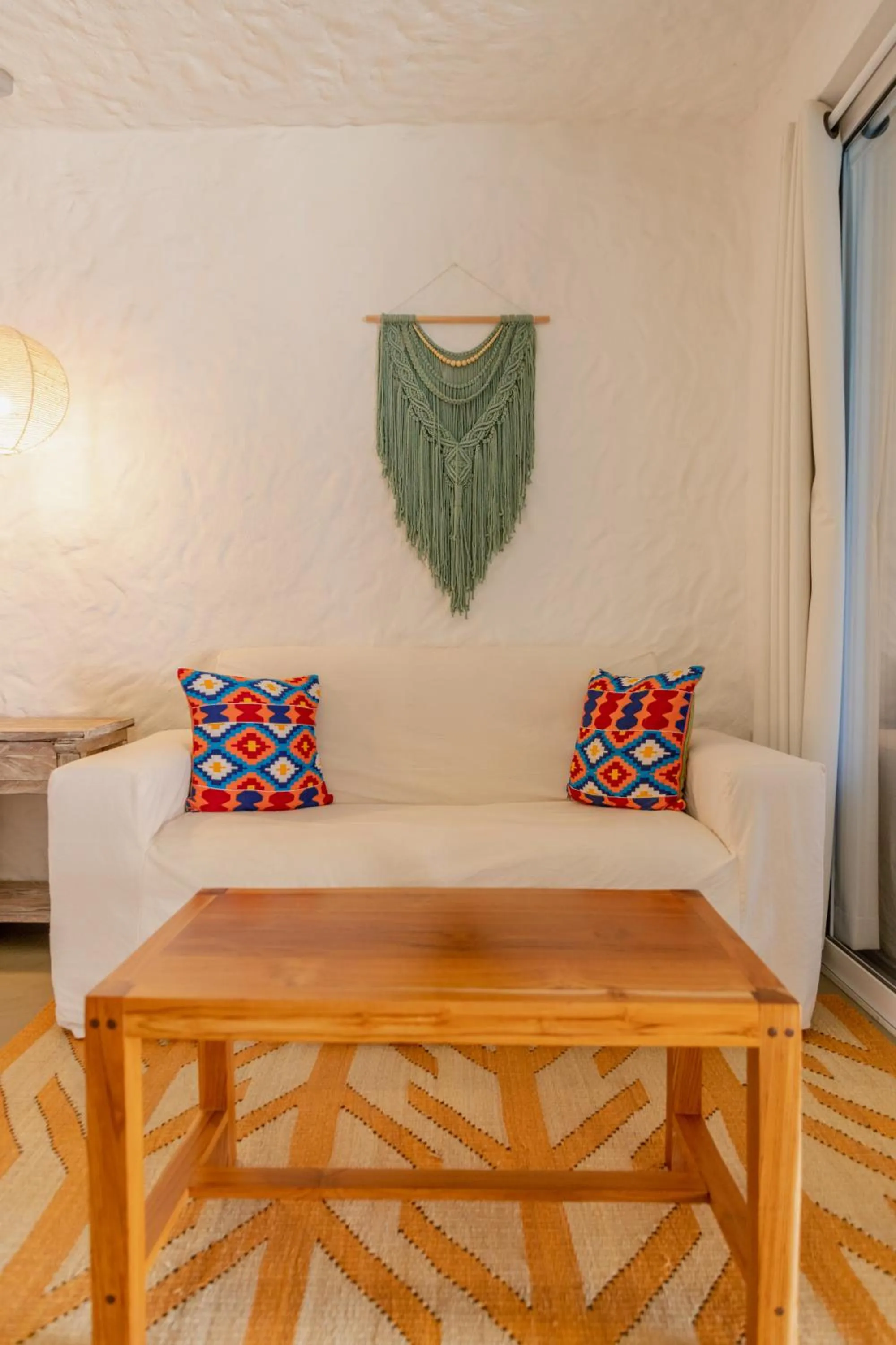 Seating area, Bed in Bora Bora Beach Club Cartagena