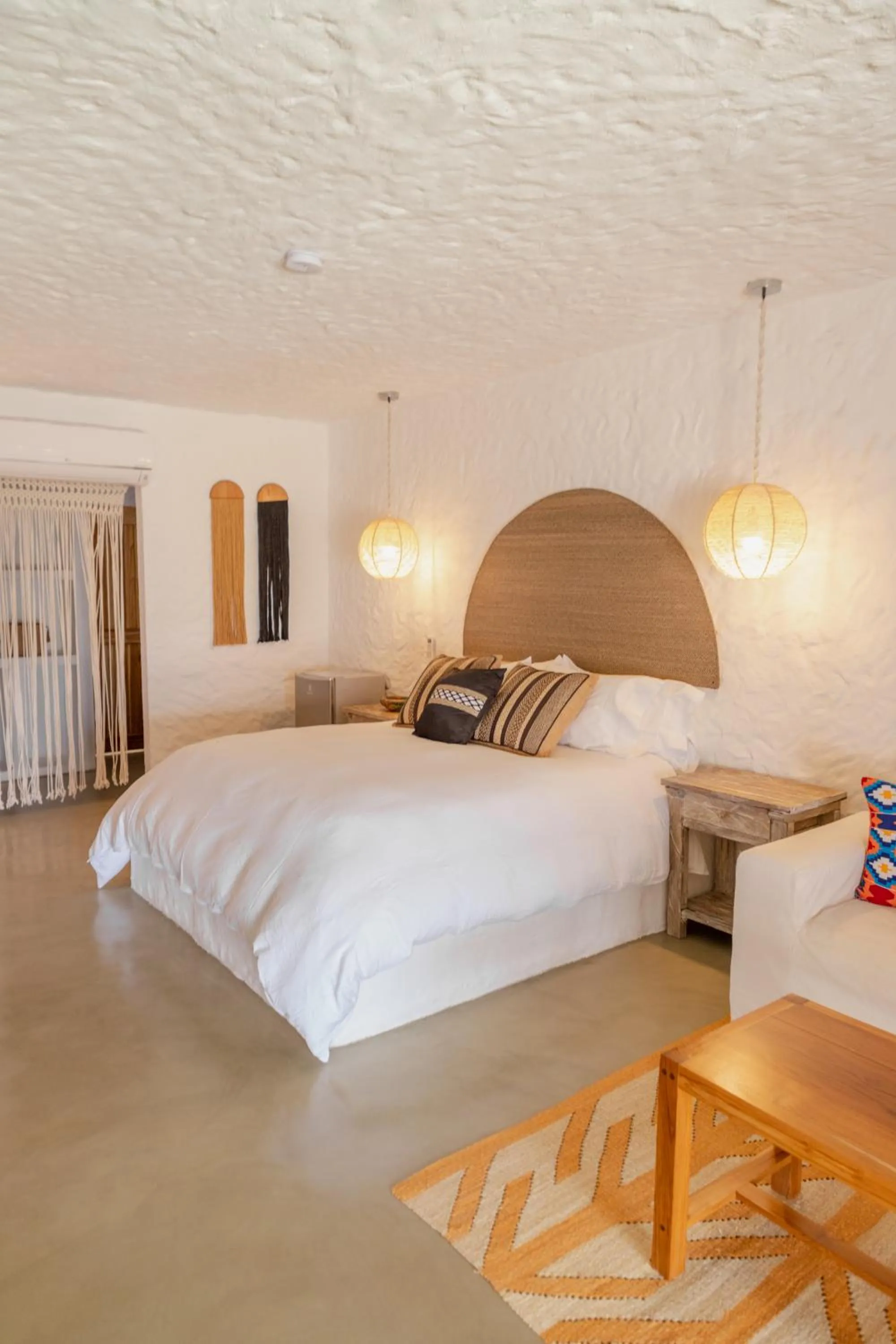 Bed in Bora Bora Beach Club Cartagena