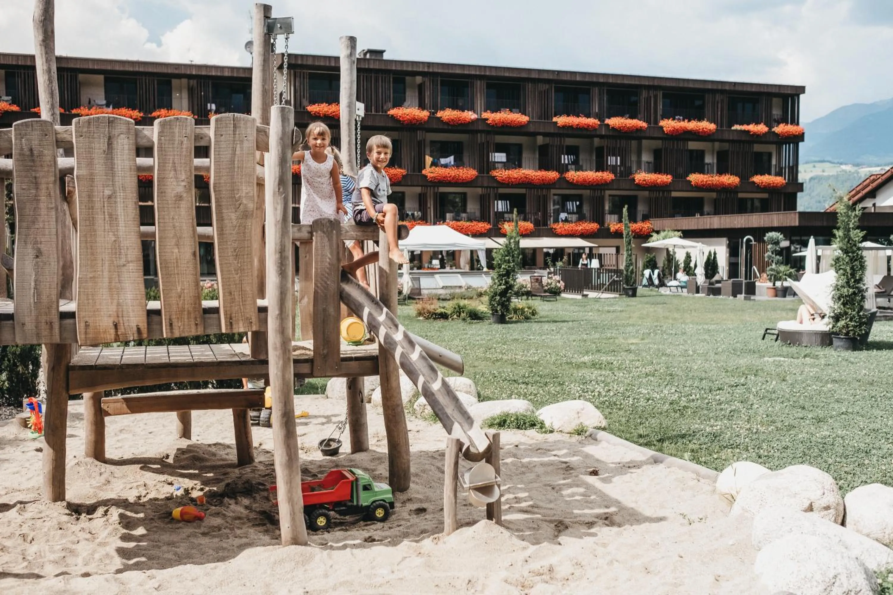 Children play ground in Hotel Rudolf