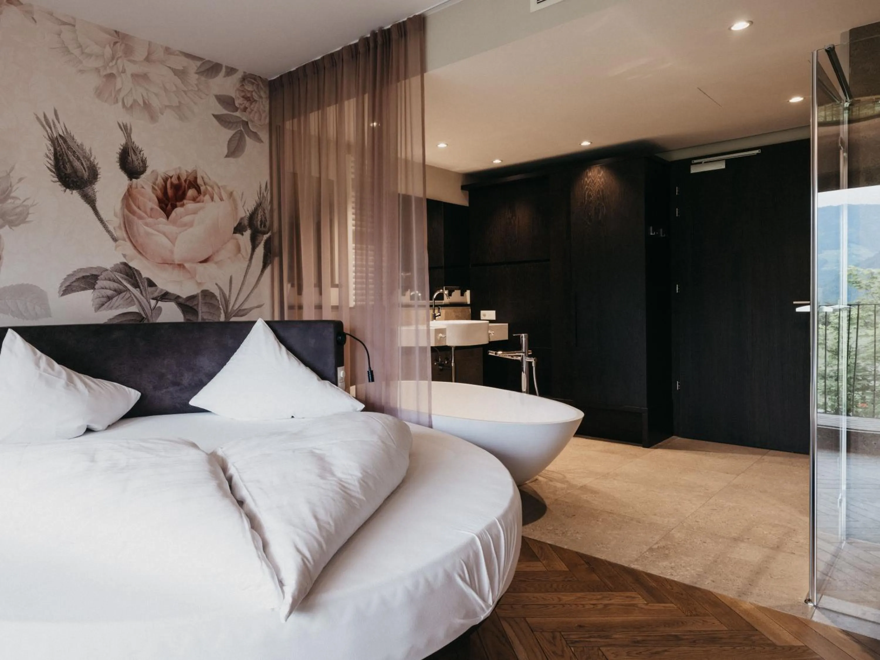 Bedroom, Bed in Hotel Rudolf