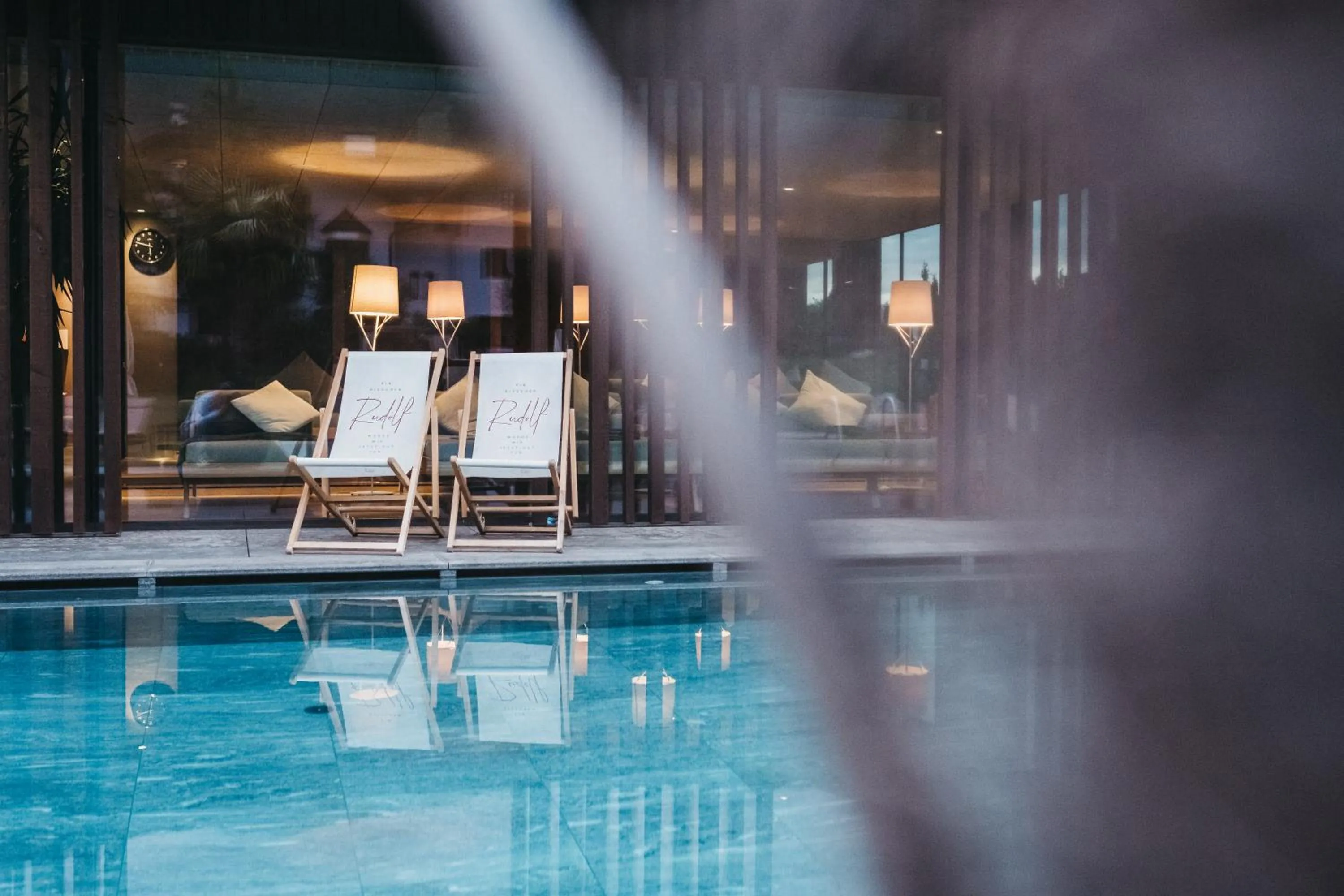 Swimming pool in Hotel Rudolf