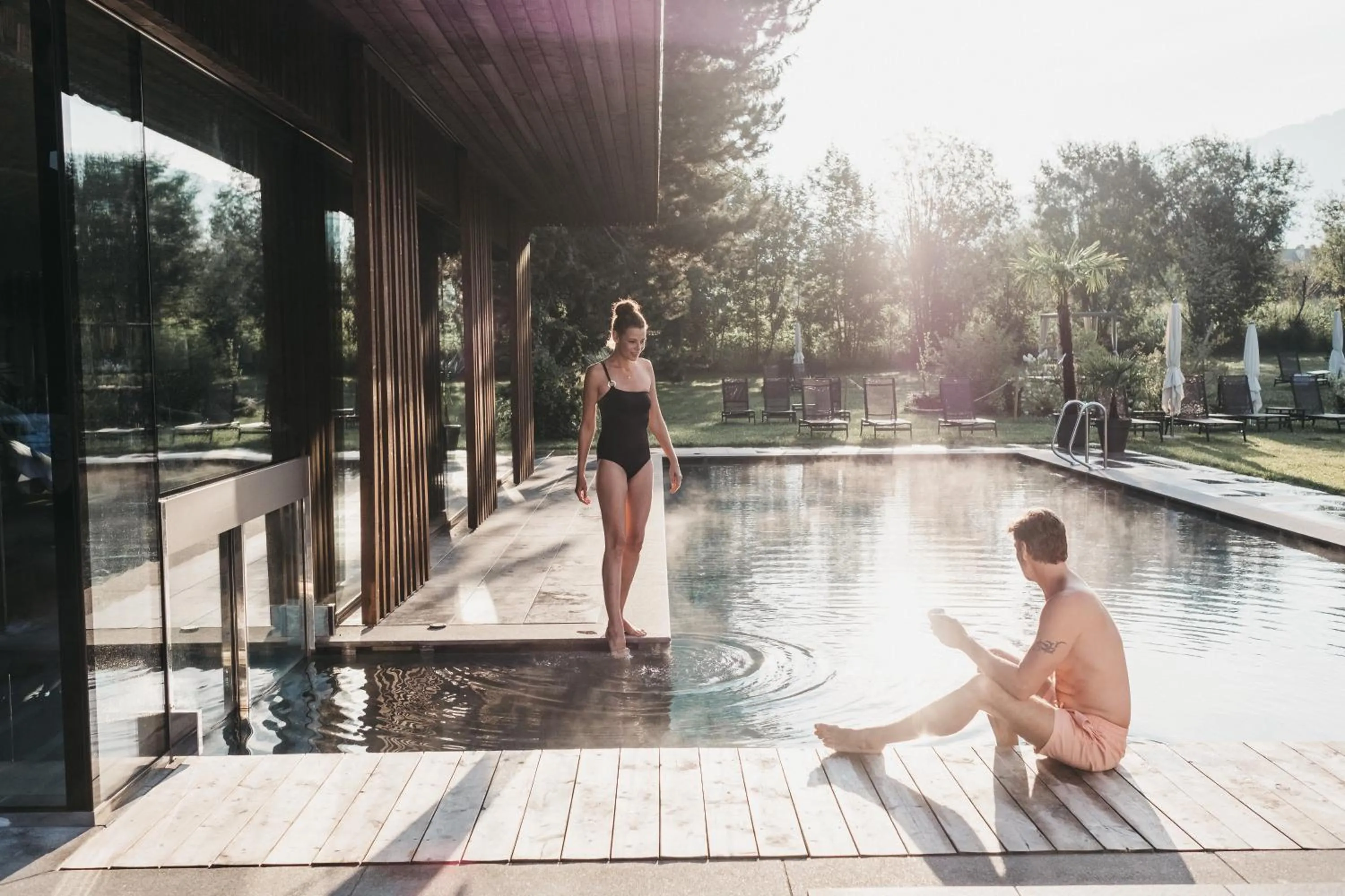 Swimming pool in Hotel Rudolf