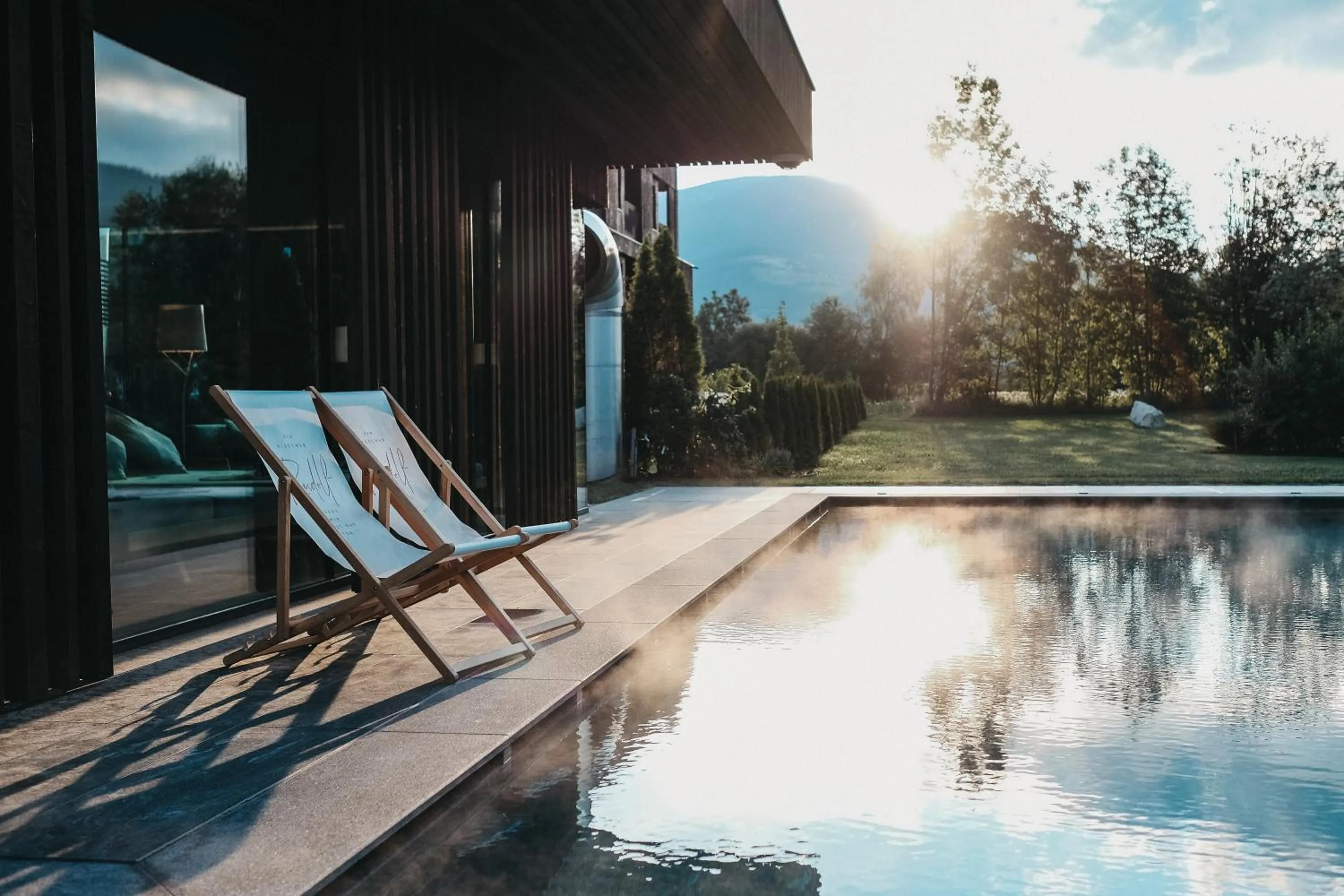 Garden in Hotel Rudolf