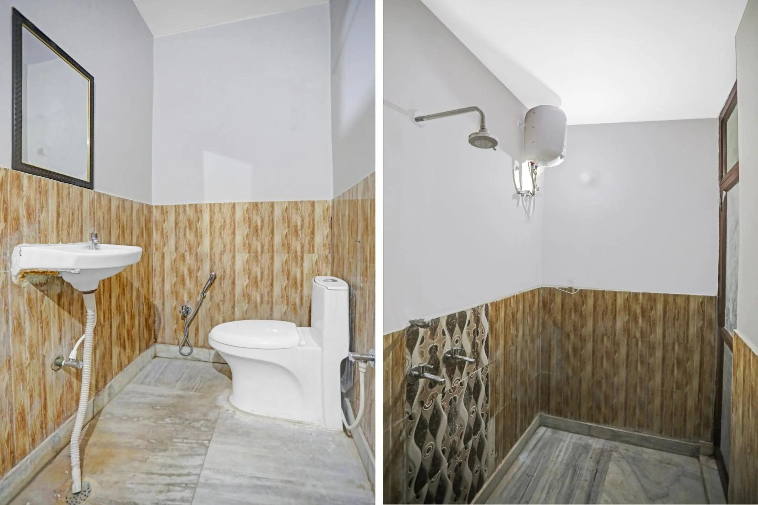 Bathroom in Super Hotel O Metro Inn Near Worlds Of Wonder