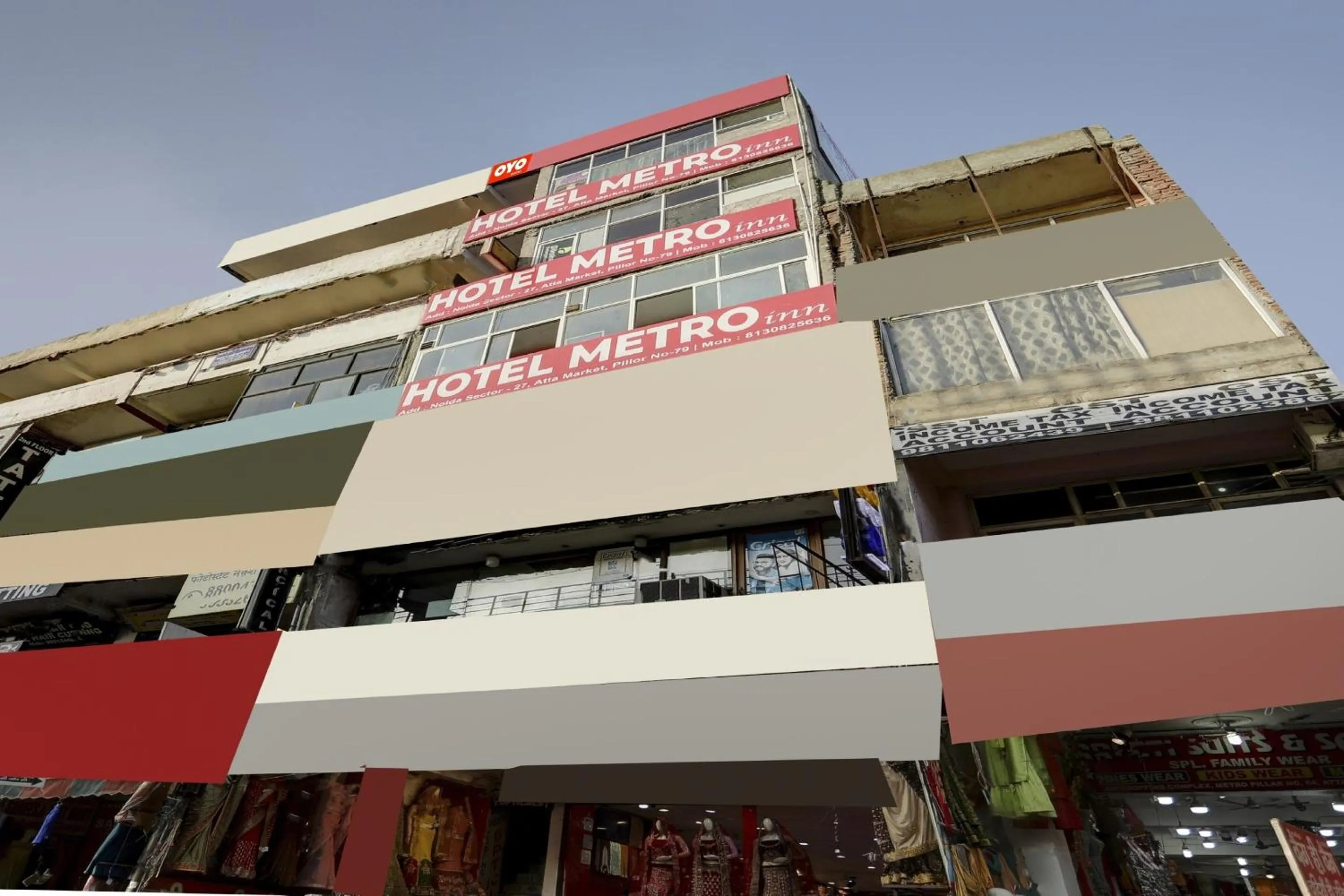 Facade/entrance in Super Hotel O Metro Inn Near Worlds Of Wonder