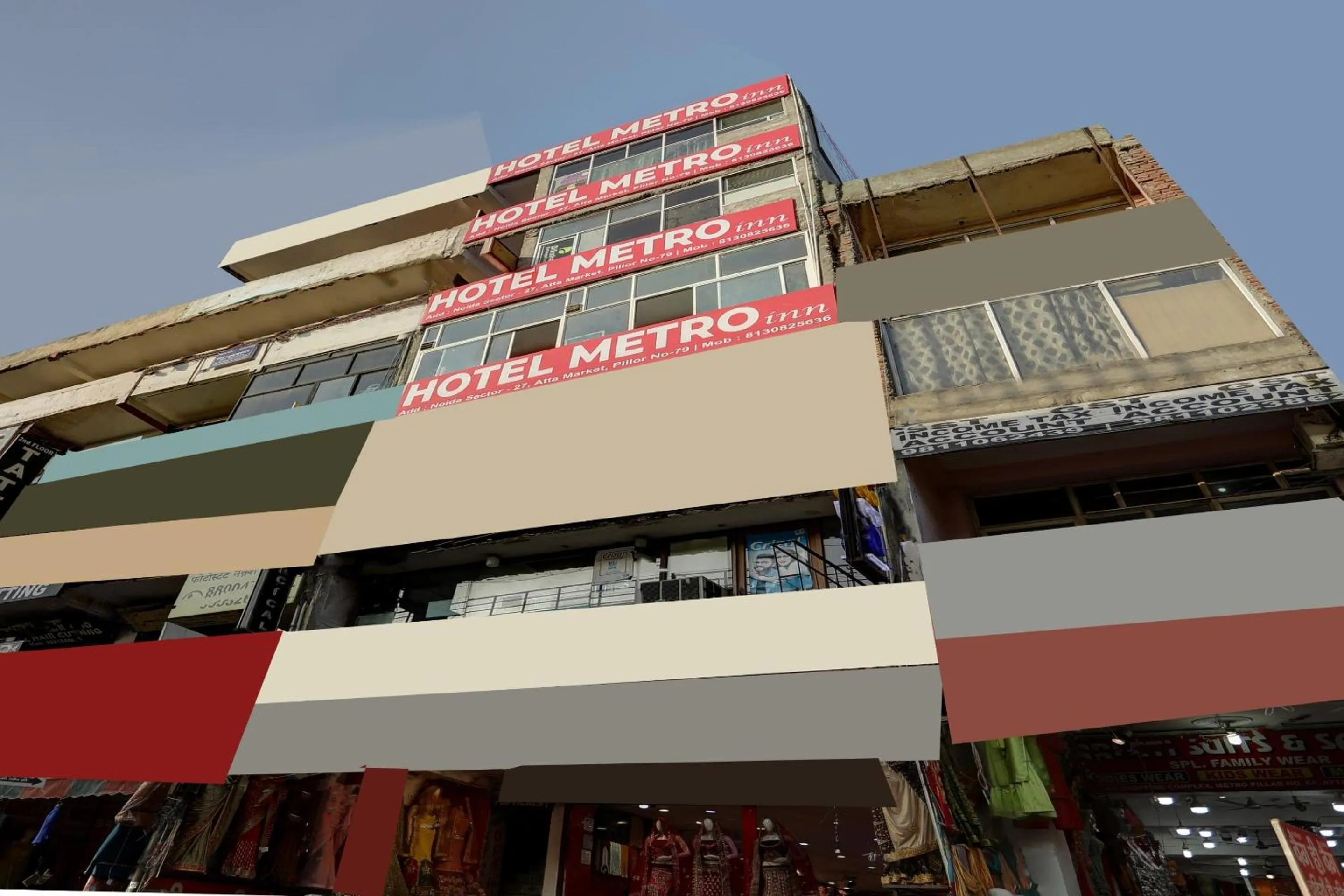 Facade/entrance in Super Hotel O Metro Inn Near Worlds Of Wonder