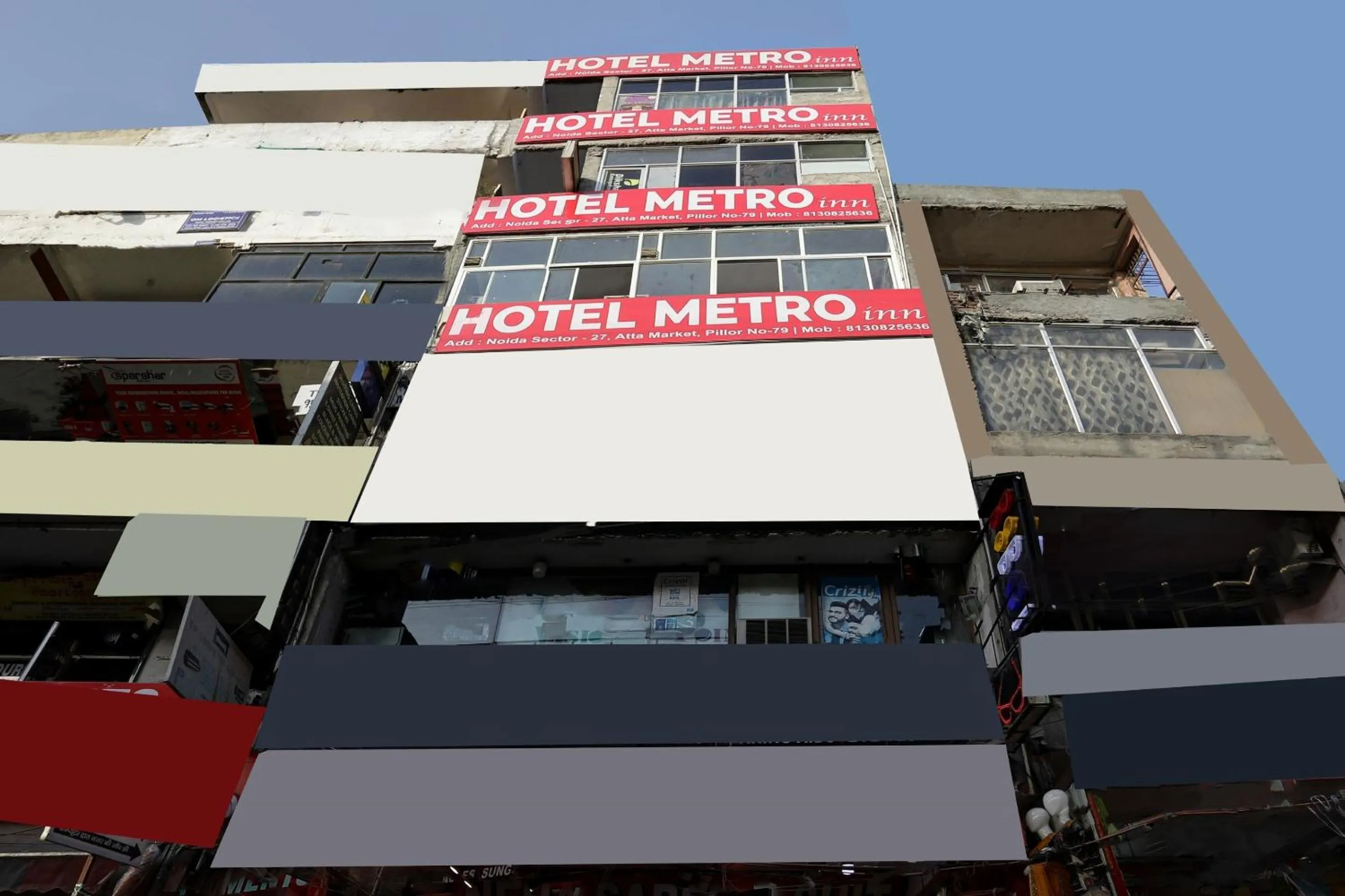 Facade/entrance in Super Hotel O Metro Inn Near Worlds Of Wonder
