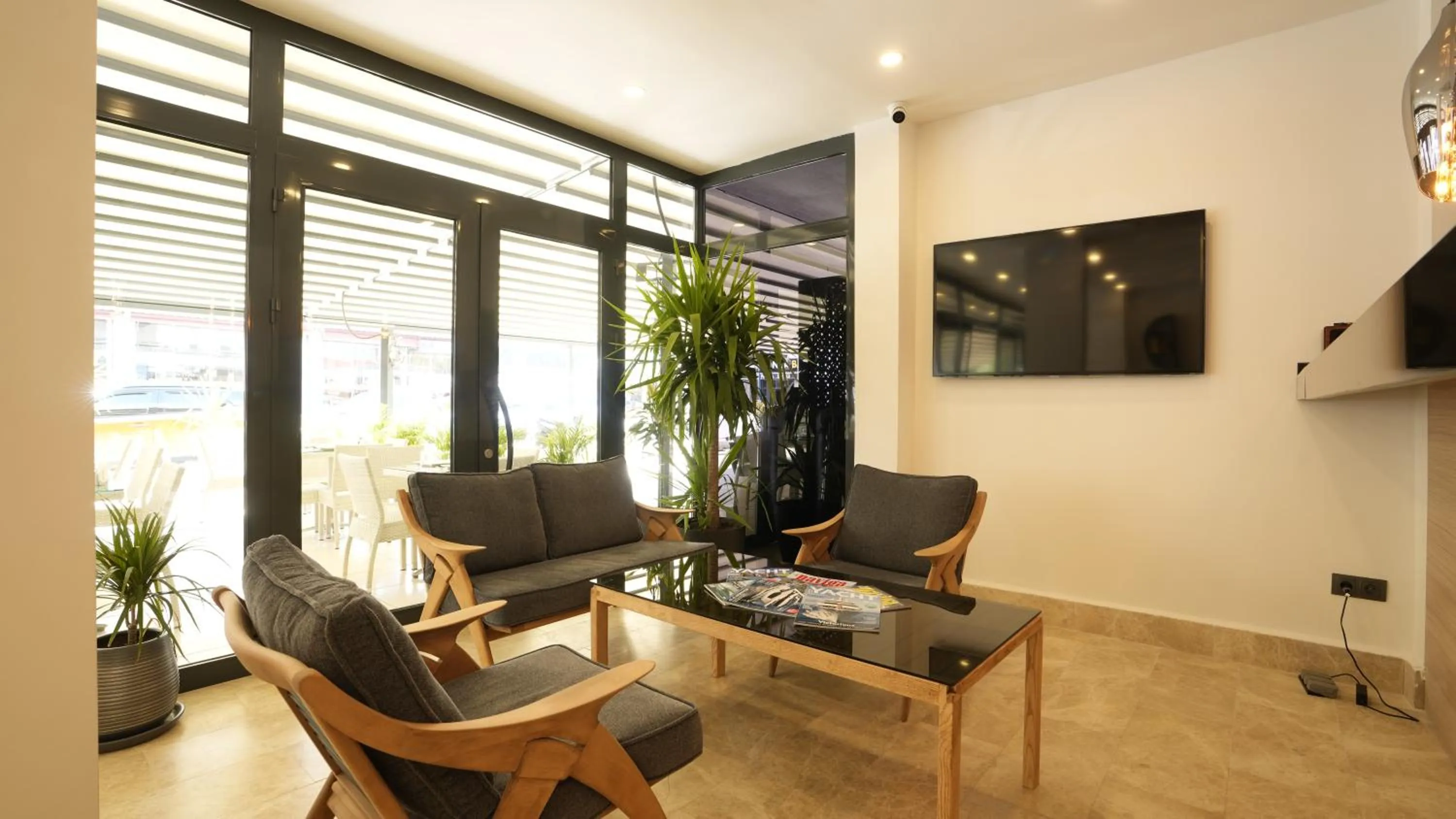 Seating area in Alesta Seaside Residence