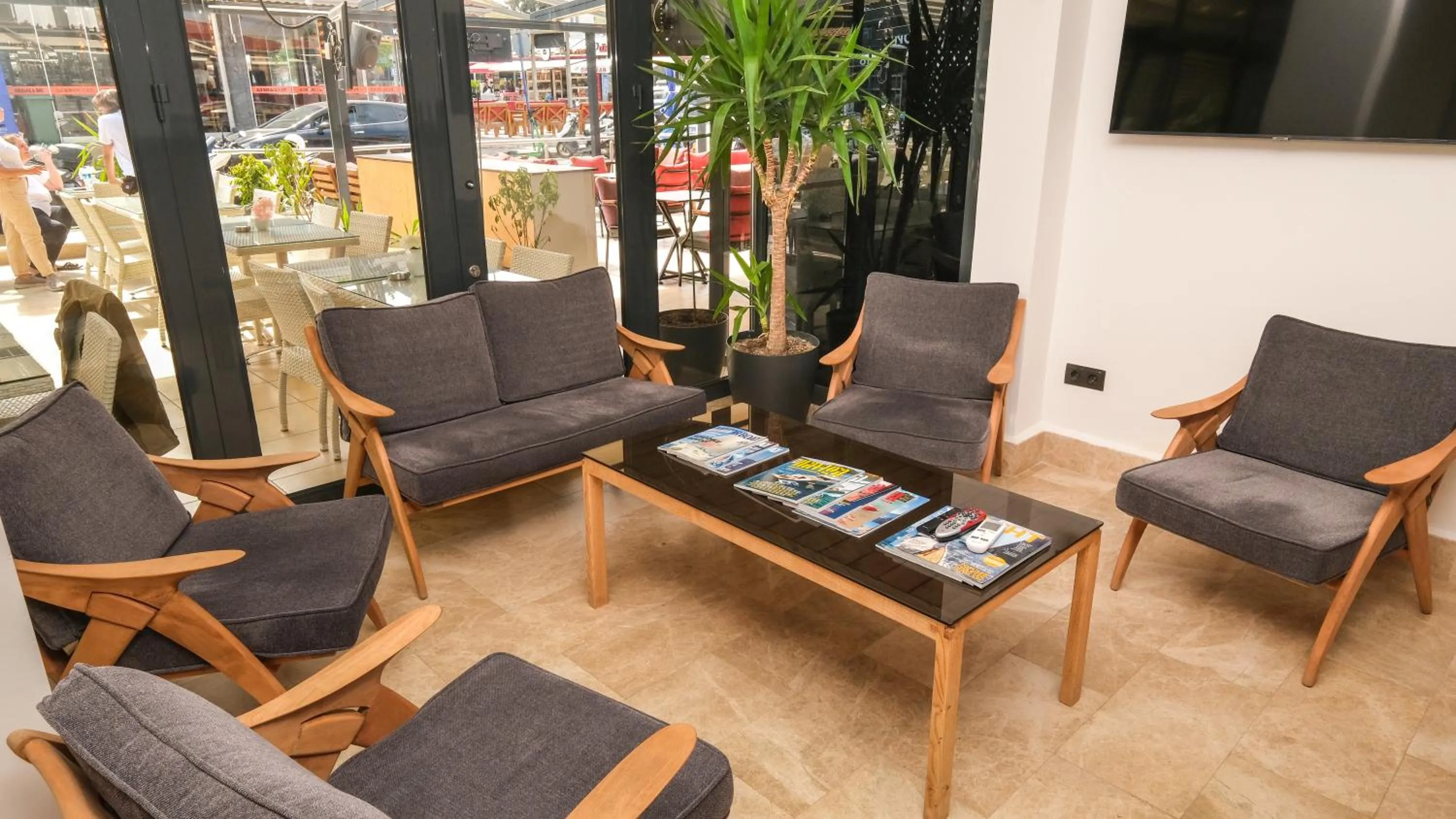 Seating area in Alesta Seaside Residence