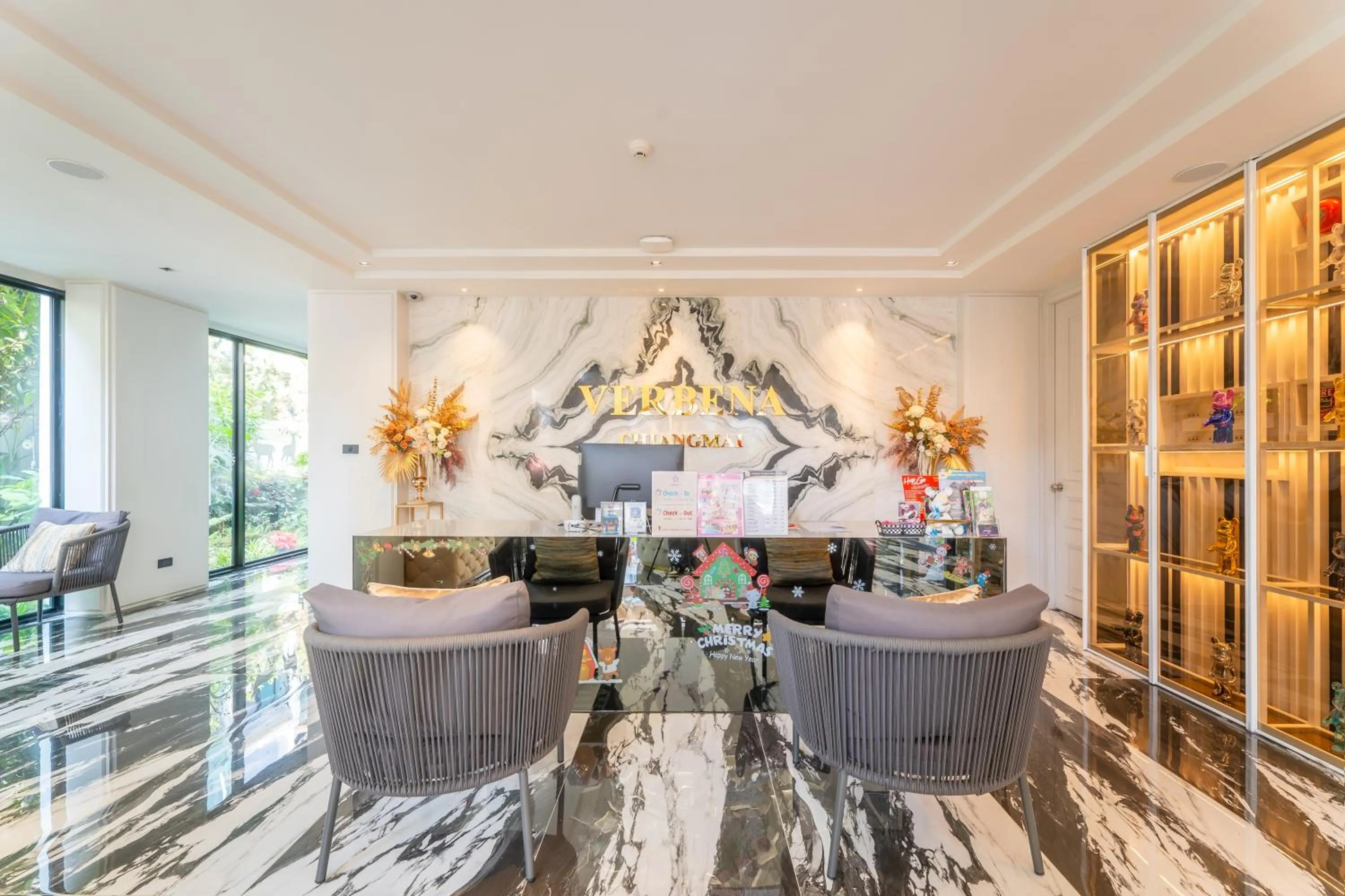 Seating area in Verbena Chiangmai