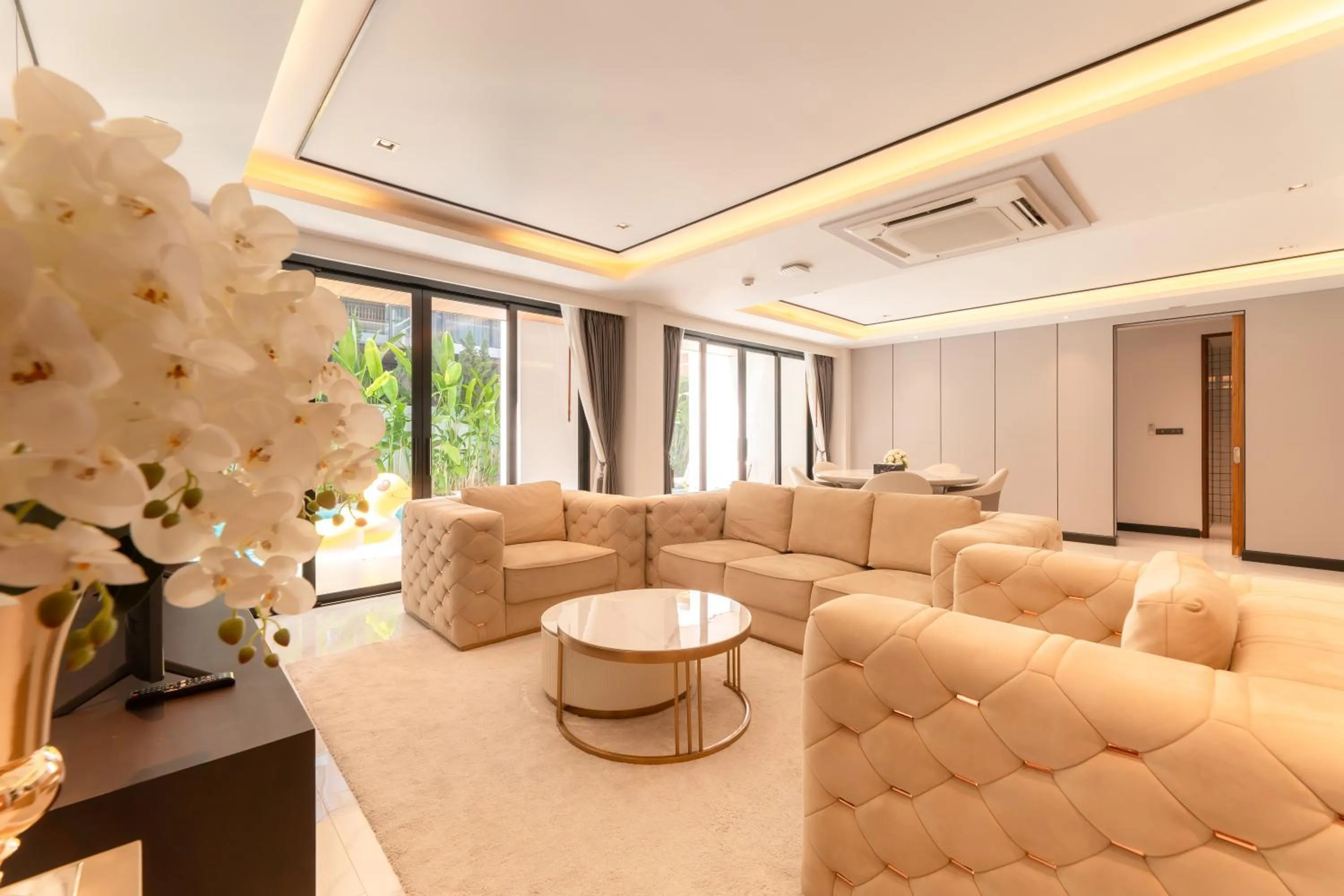 Living room in Verbena Chiangmai