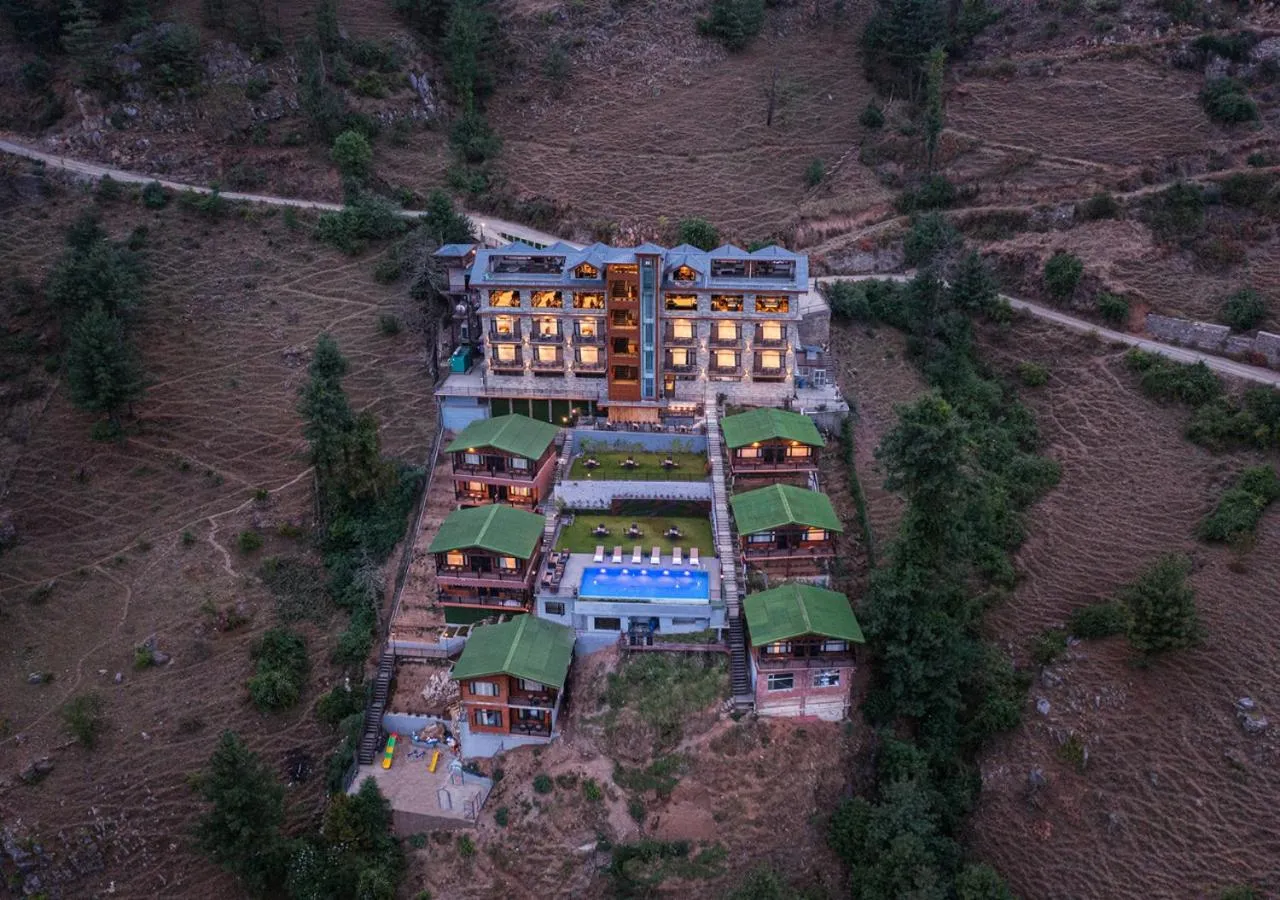 Property building in juSTa Cliffend Resort & Spa, Mashobra