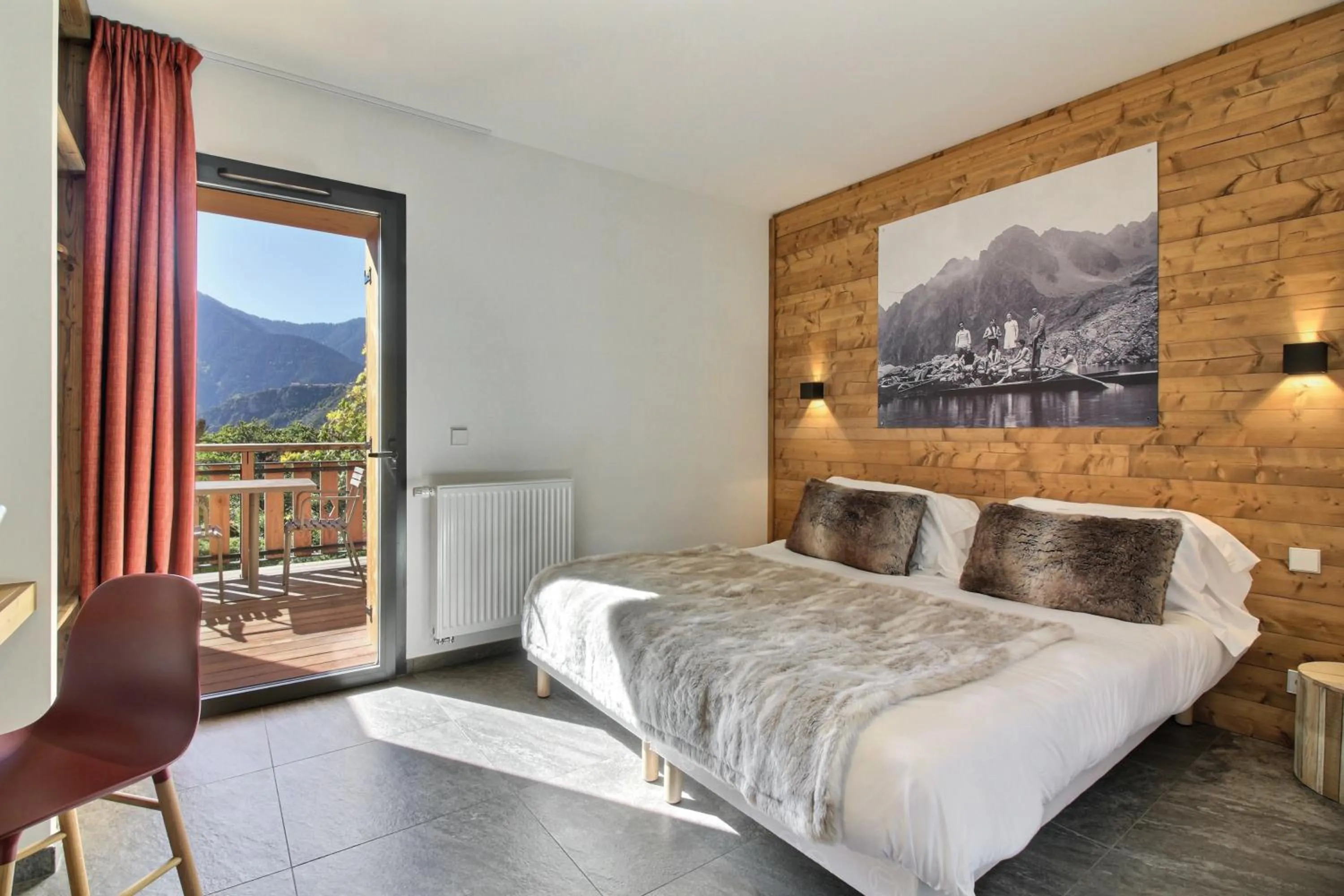 Bedroom, Bed in Pure Montagne Resort & Spa