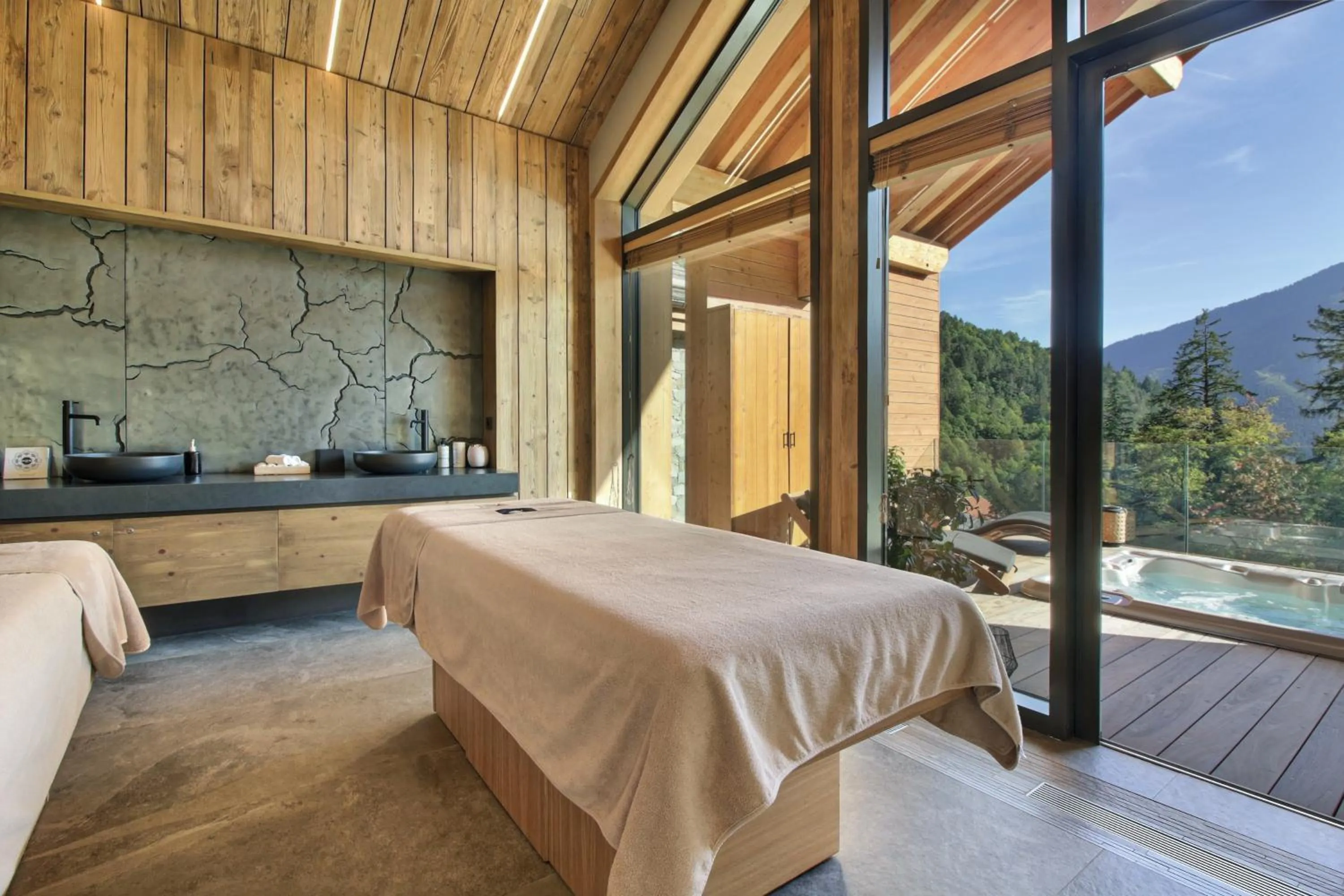 Spa and wellness centre/facilities in Pure Montagne Resort & Spa