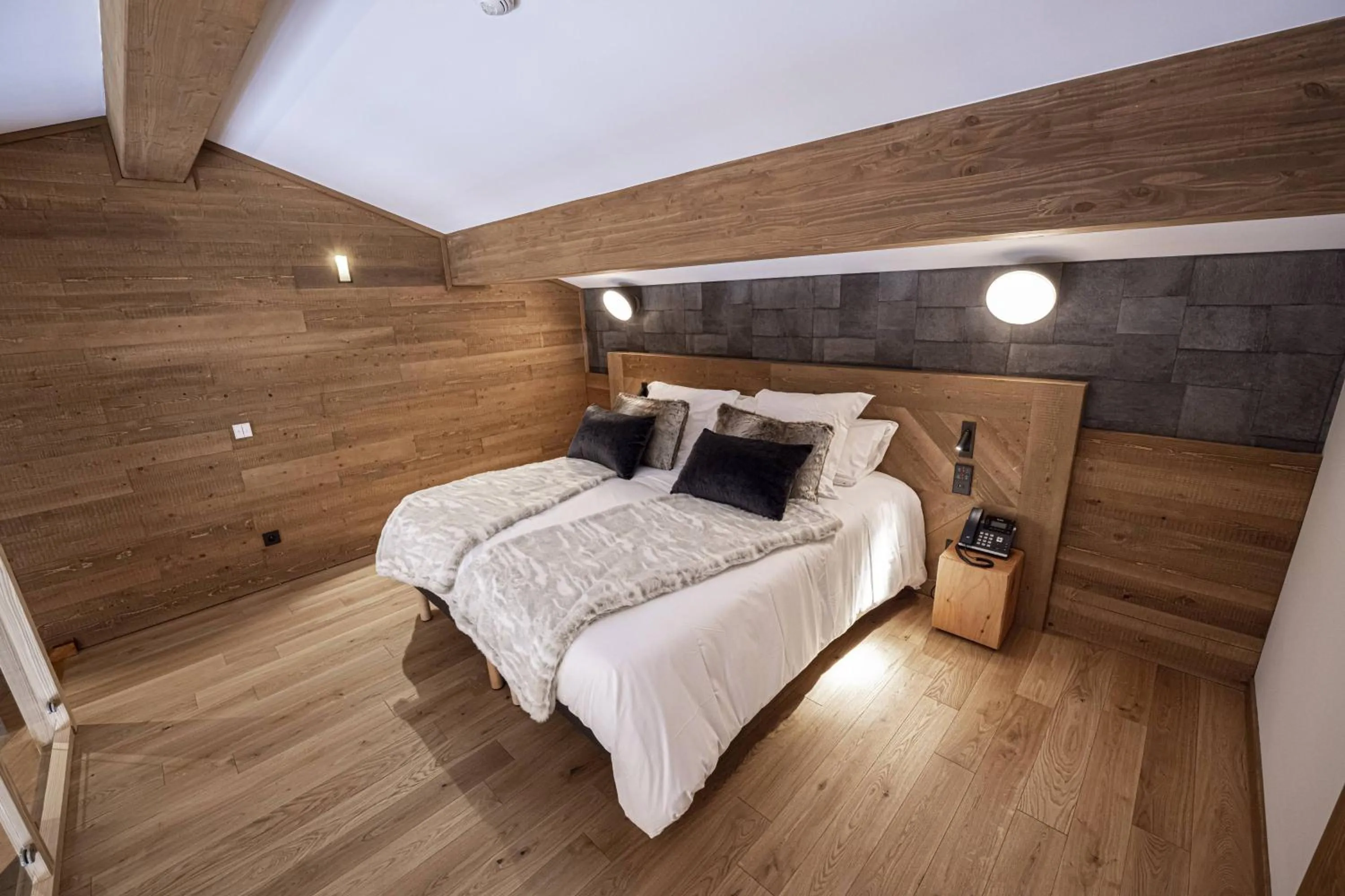 Bedroom, Bed in Pure Montagne Resort & Spa