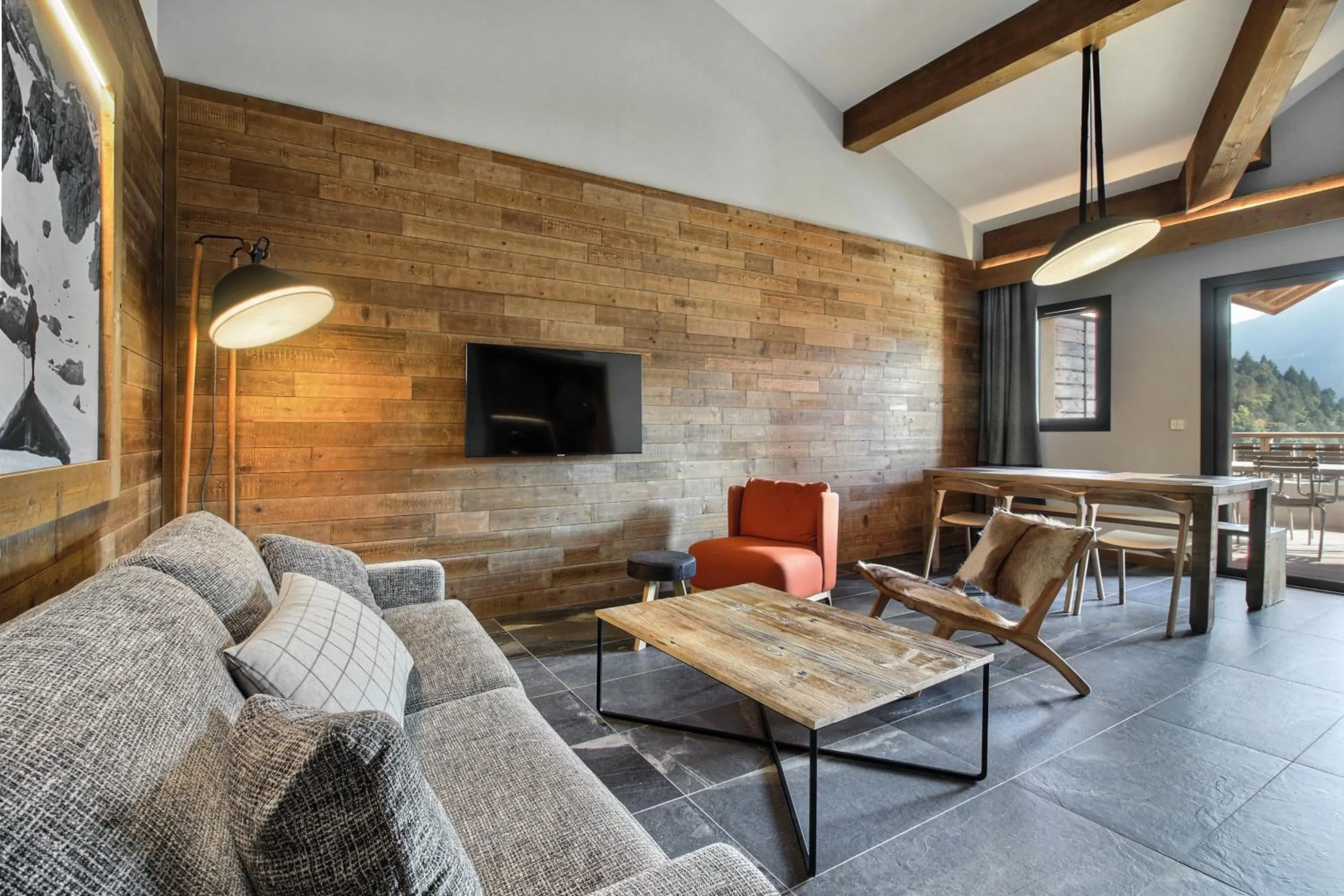 Living room in Pure Montagne Resort & Spa