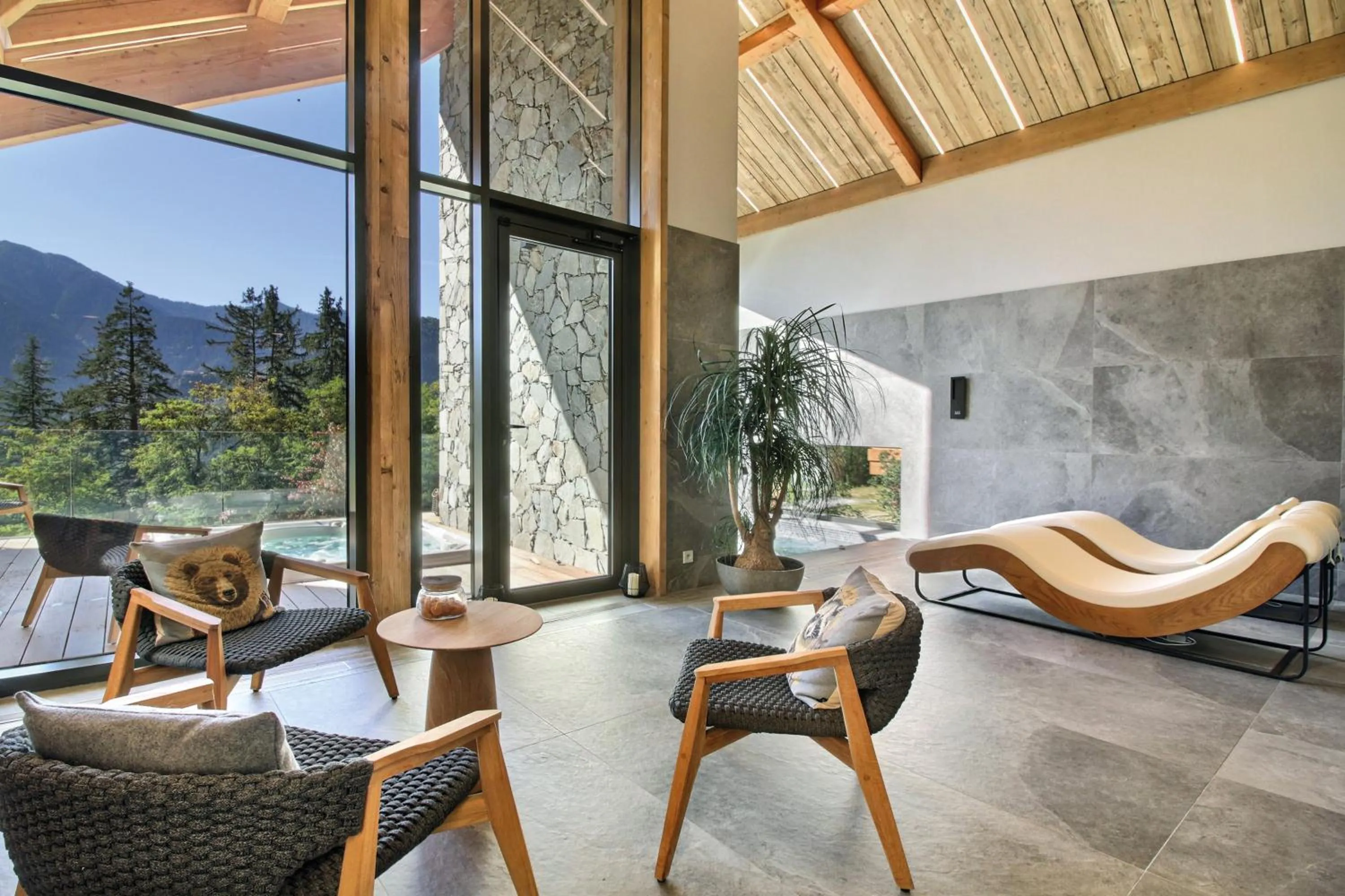 Spa and wellness centre/facilities in Pure Montagne Resort & Spa