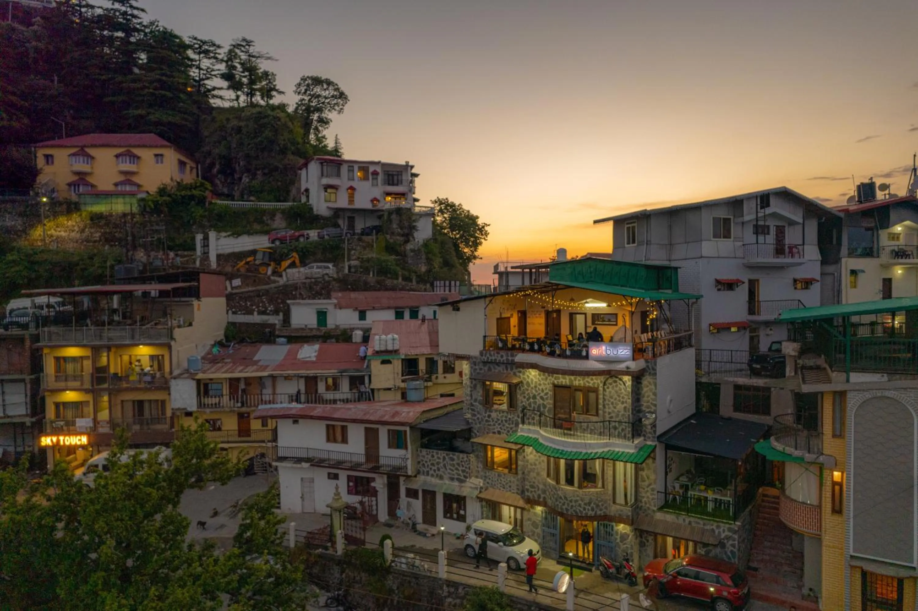 Property building in The Social Stays Mussoorie