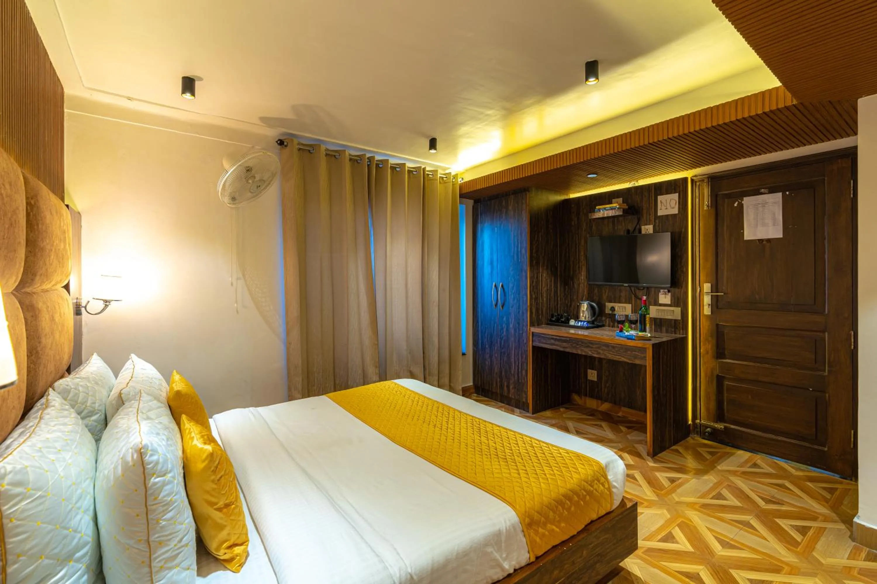 Bed in The Social Stays Mussoorie