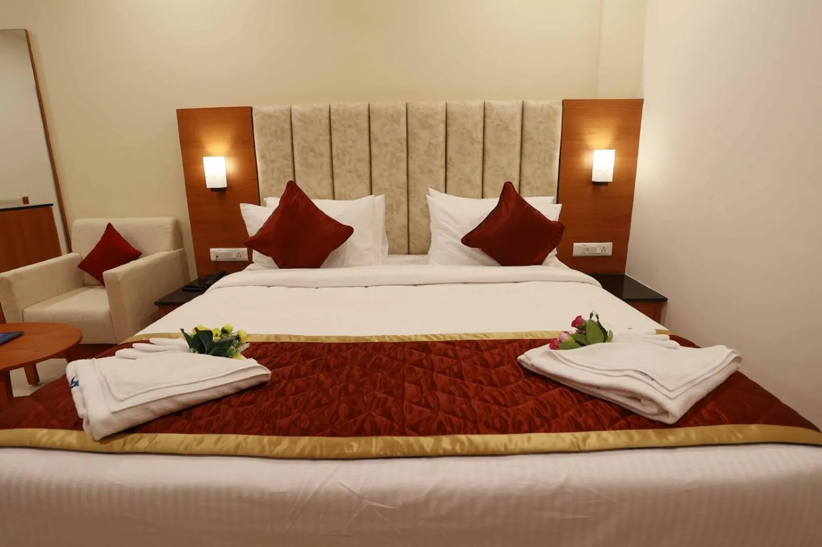 Bed in HOTEL BLUEMOON