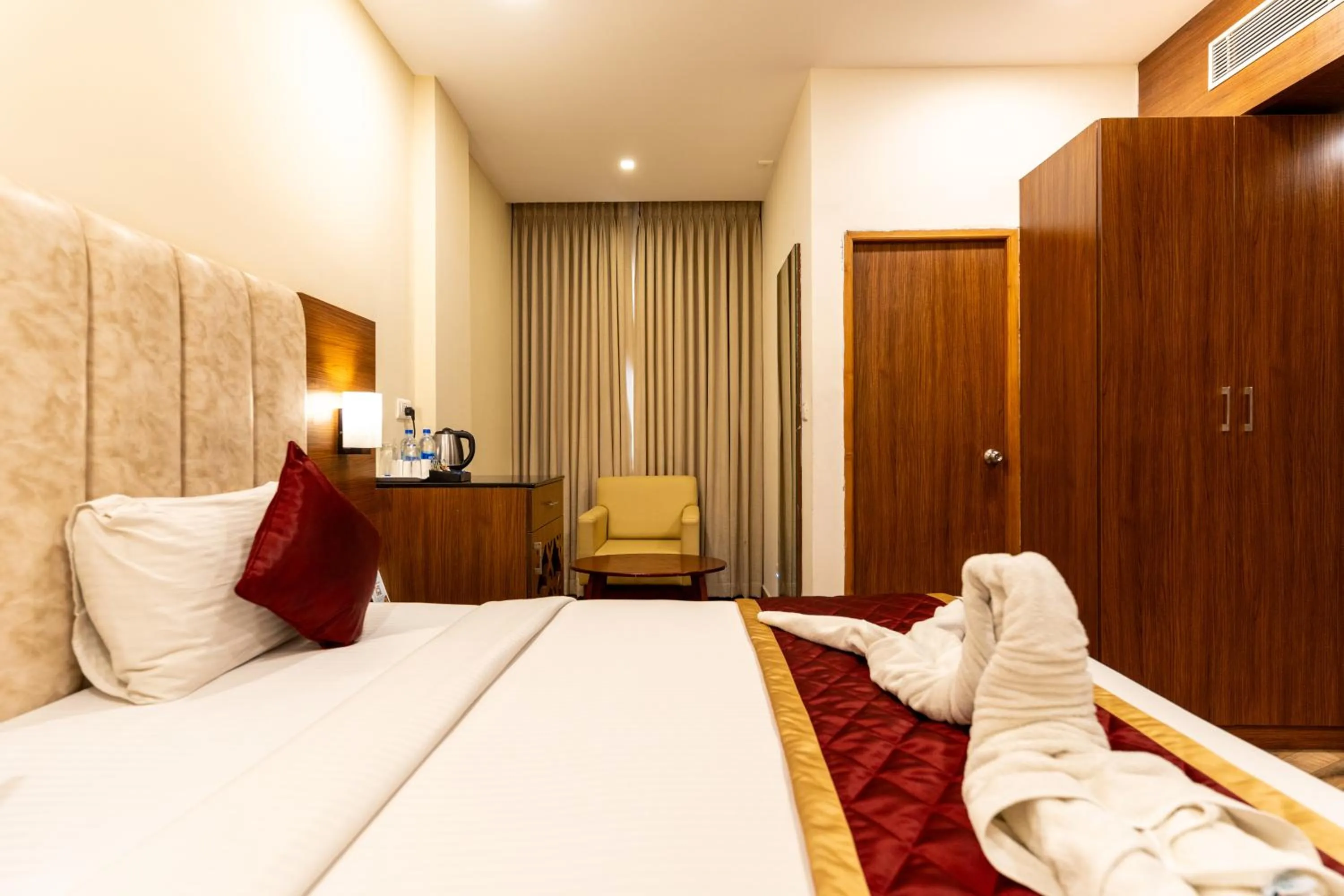 Bed in HOTEL BLUEMOON