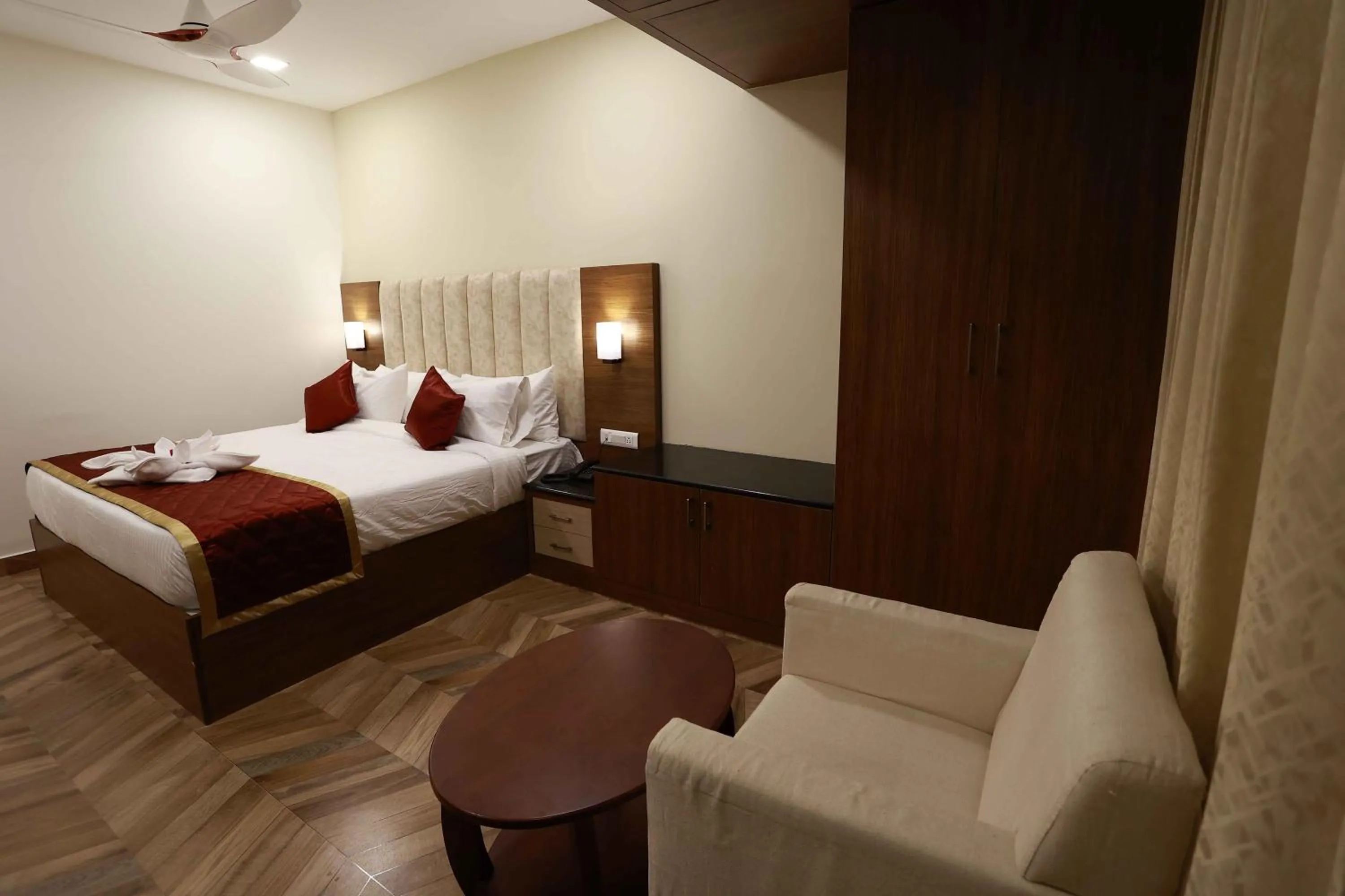 Photo of the whole room, Bed in HOTEL BLUEMOON