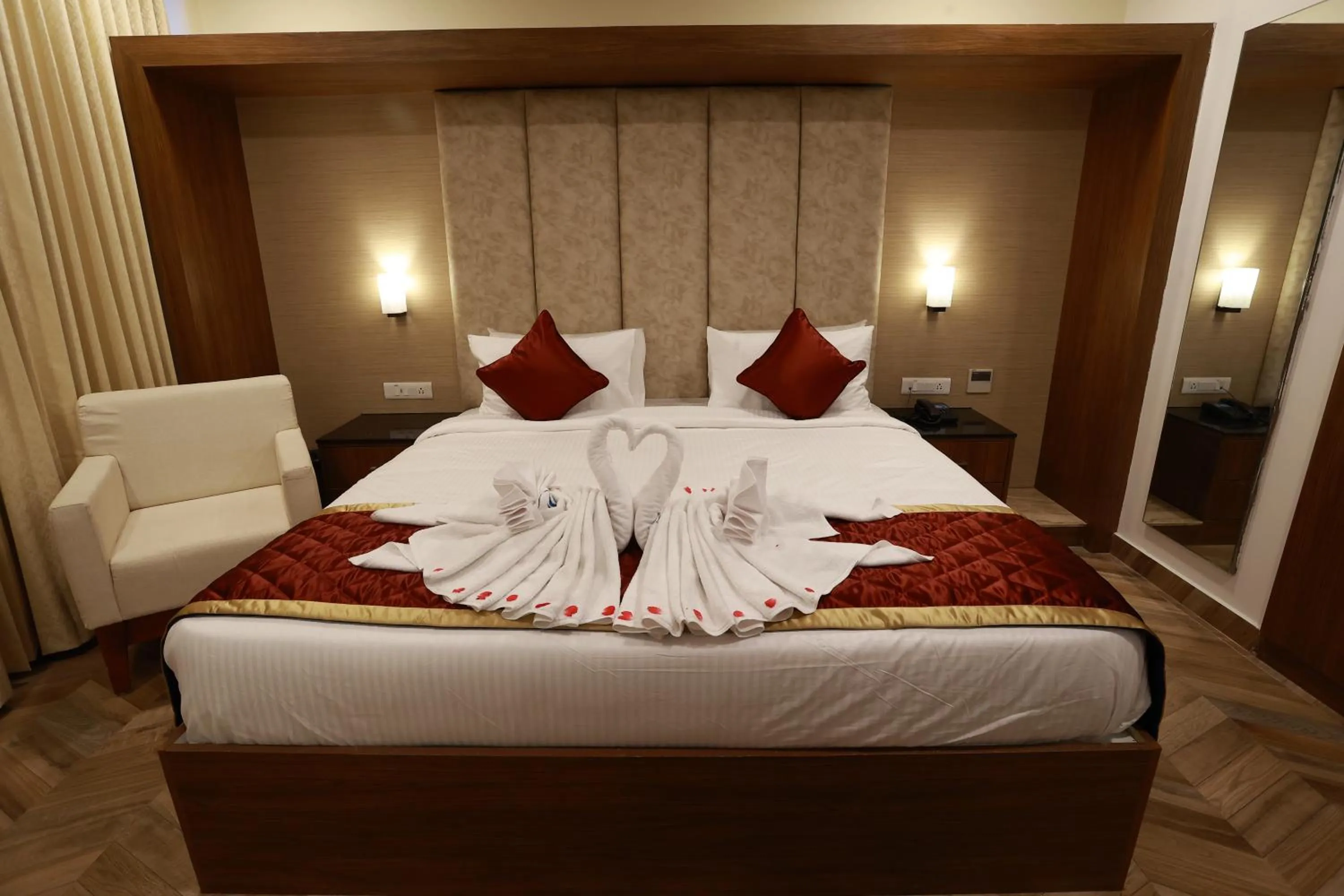 Bed in HOTEL BLUEMOON