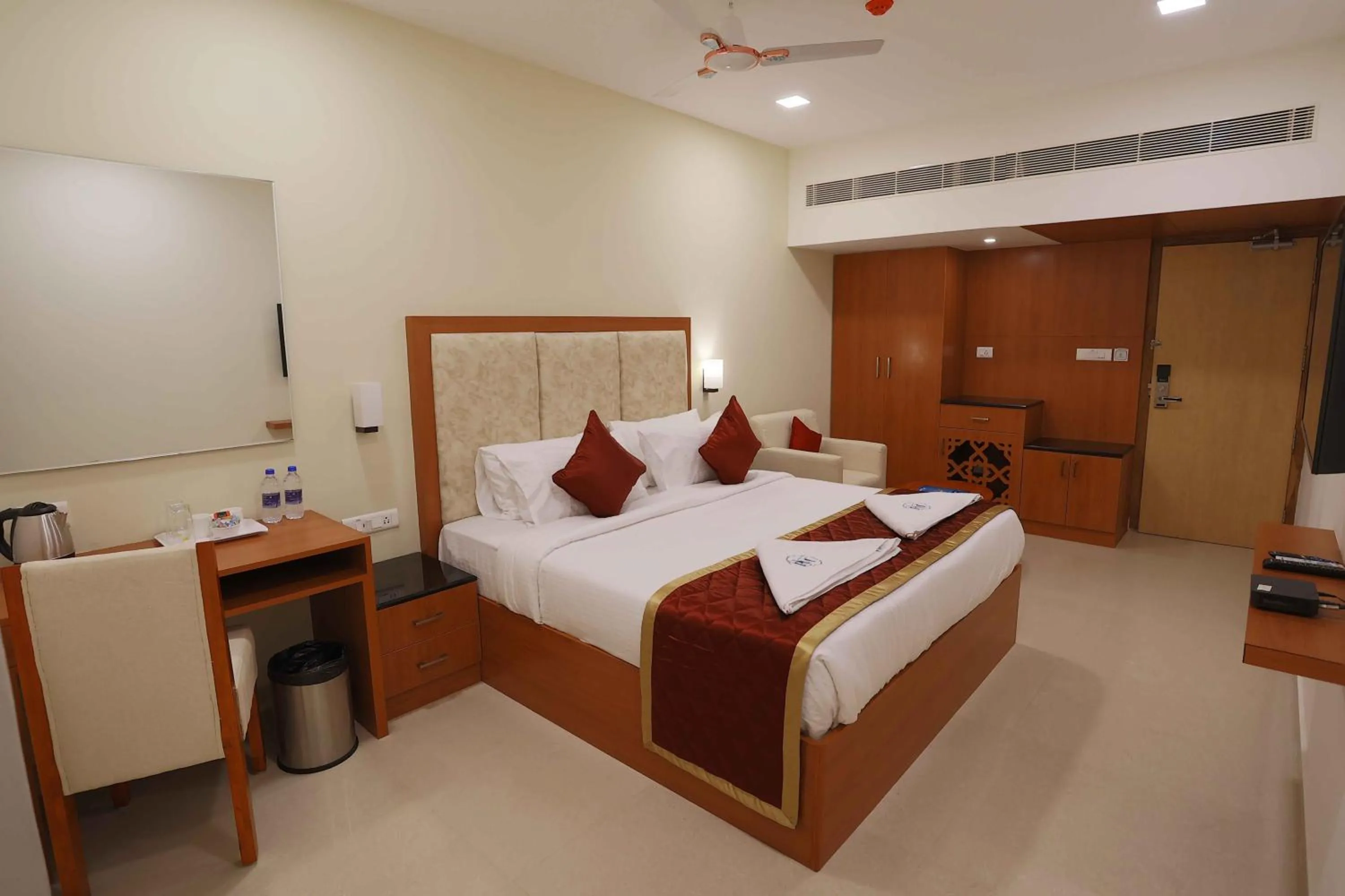 Photo of the whole room, Bed in HOTEL BLUEMOON