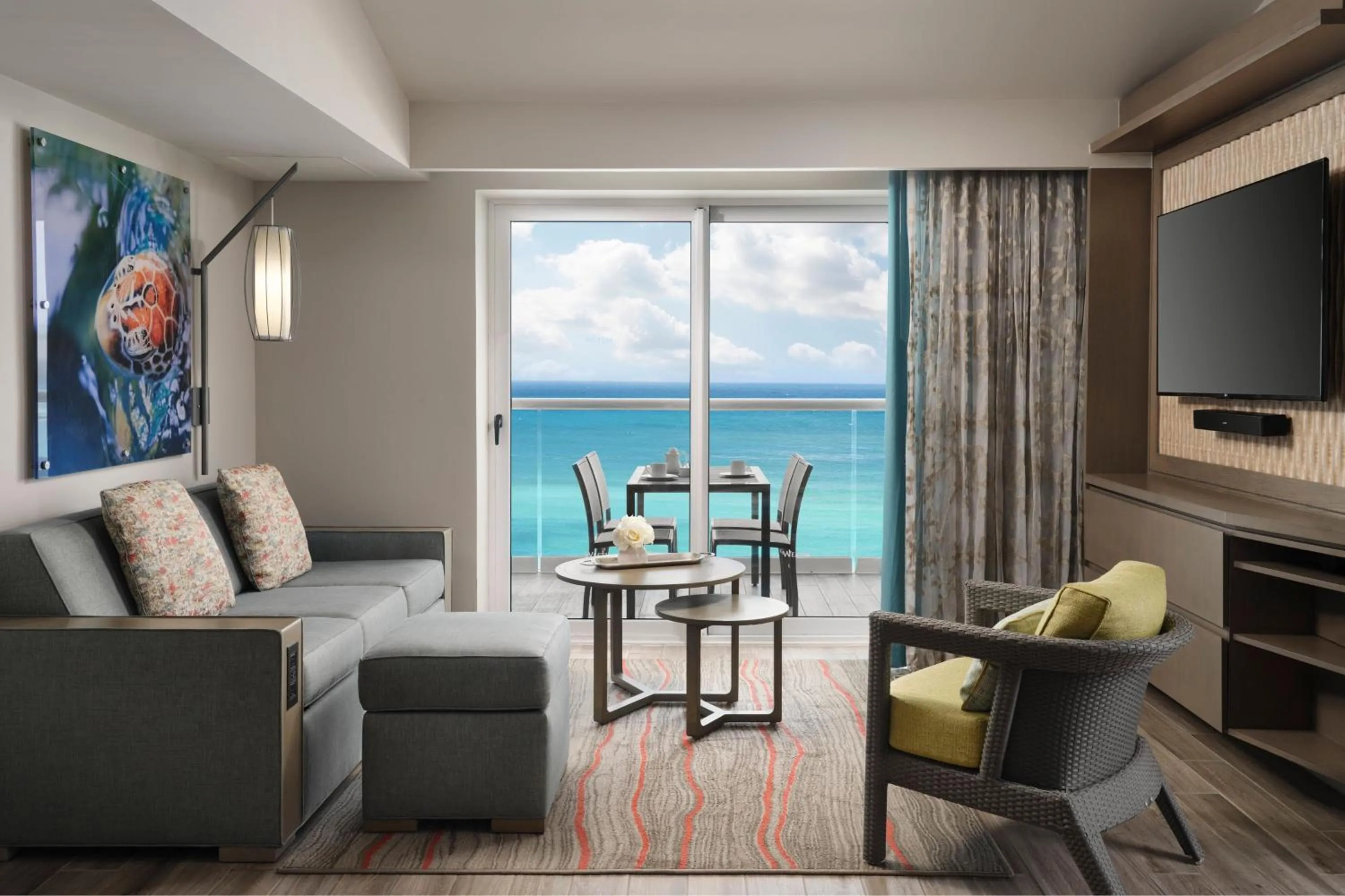 Living room in The Westin Cancun Resort Villas & Spa