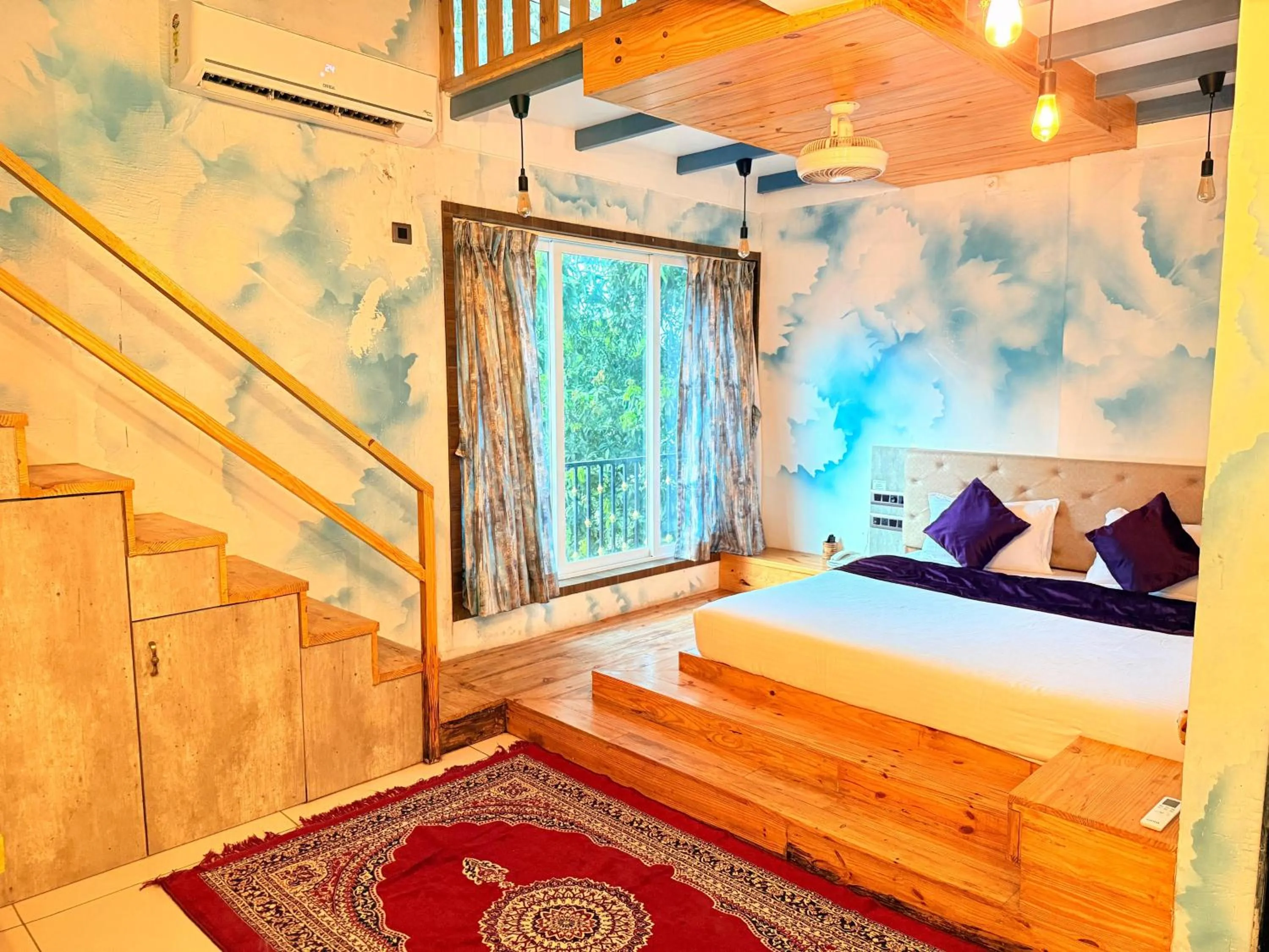 Bedroom in Passiflora Beach Resort Alibaug