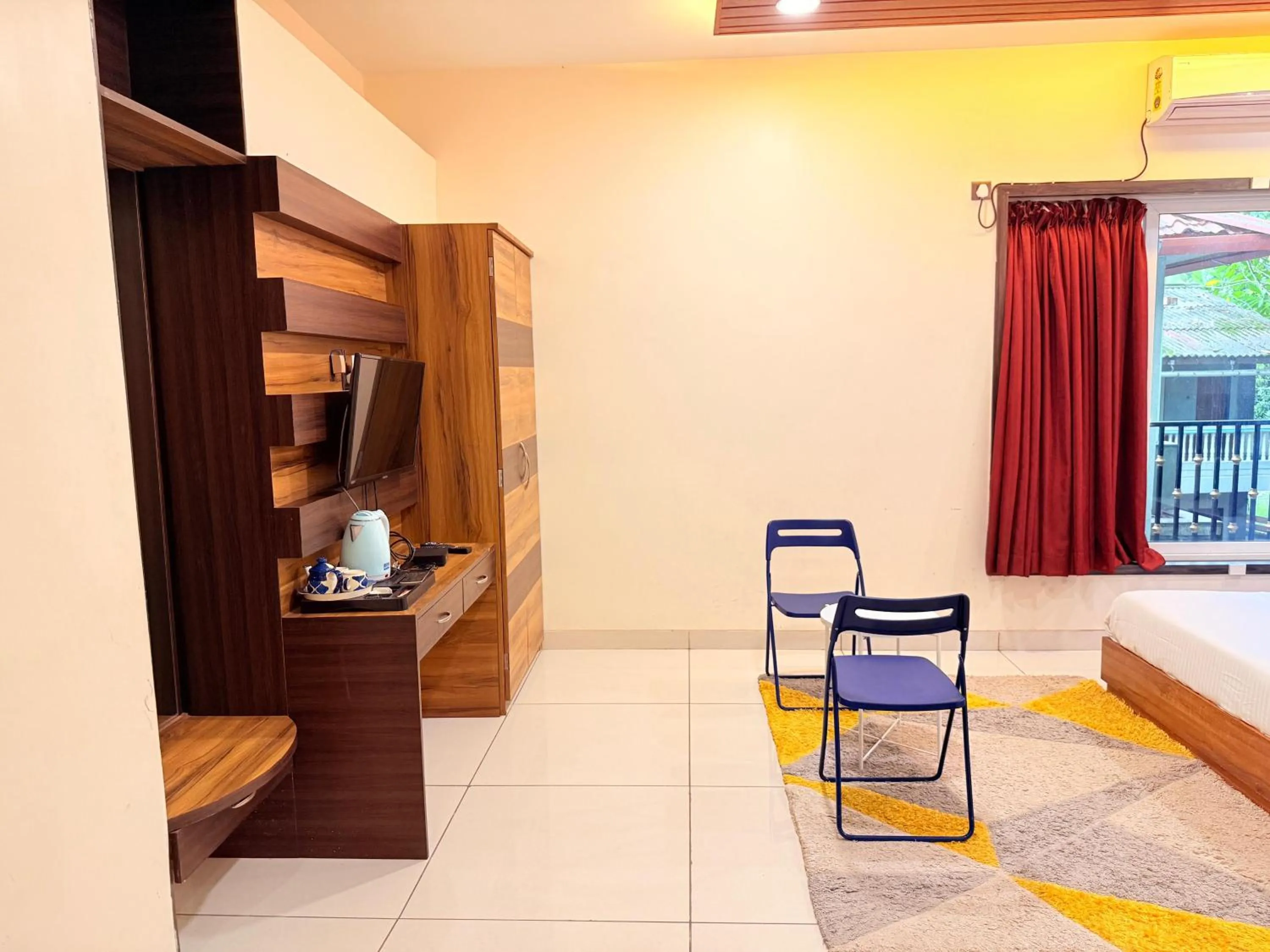 Bedroom in Passiflora Beach Resort Alibaug