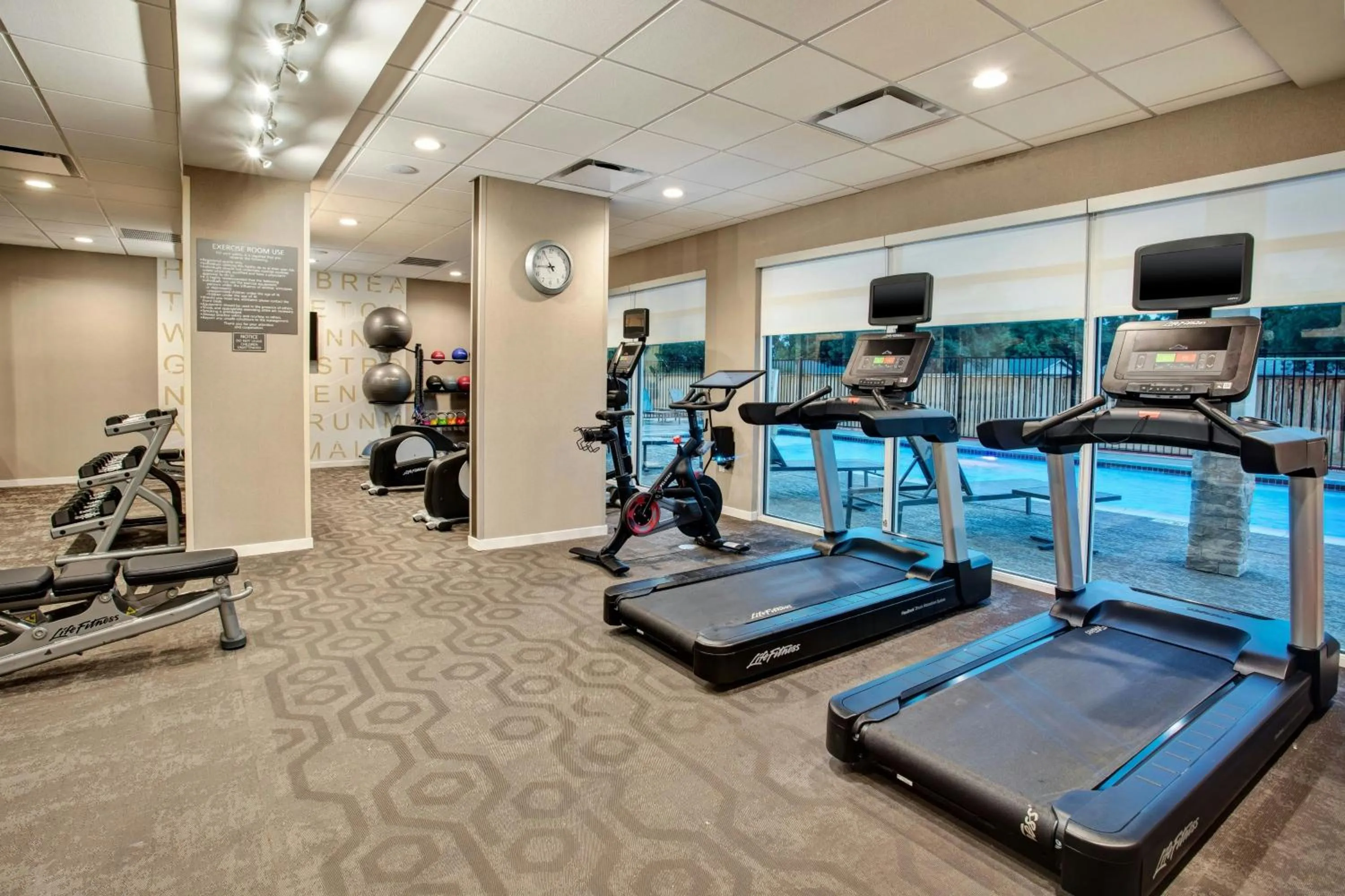 Fitness centre/facilities in Residence Inn By Marriott Wichita Falls