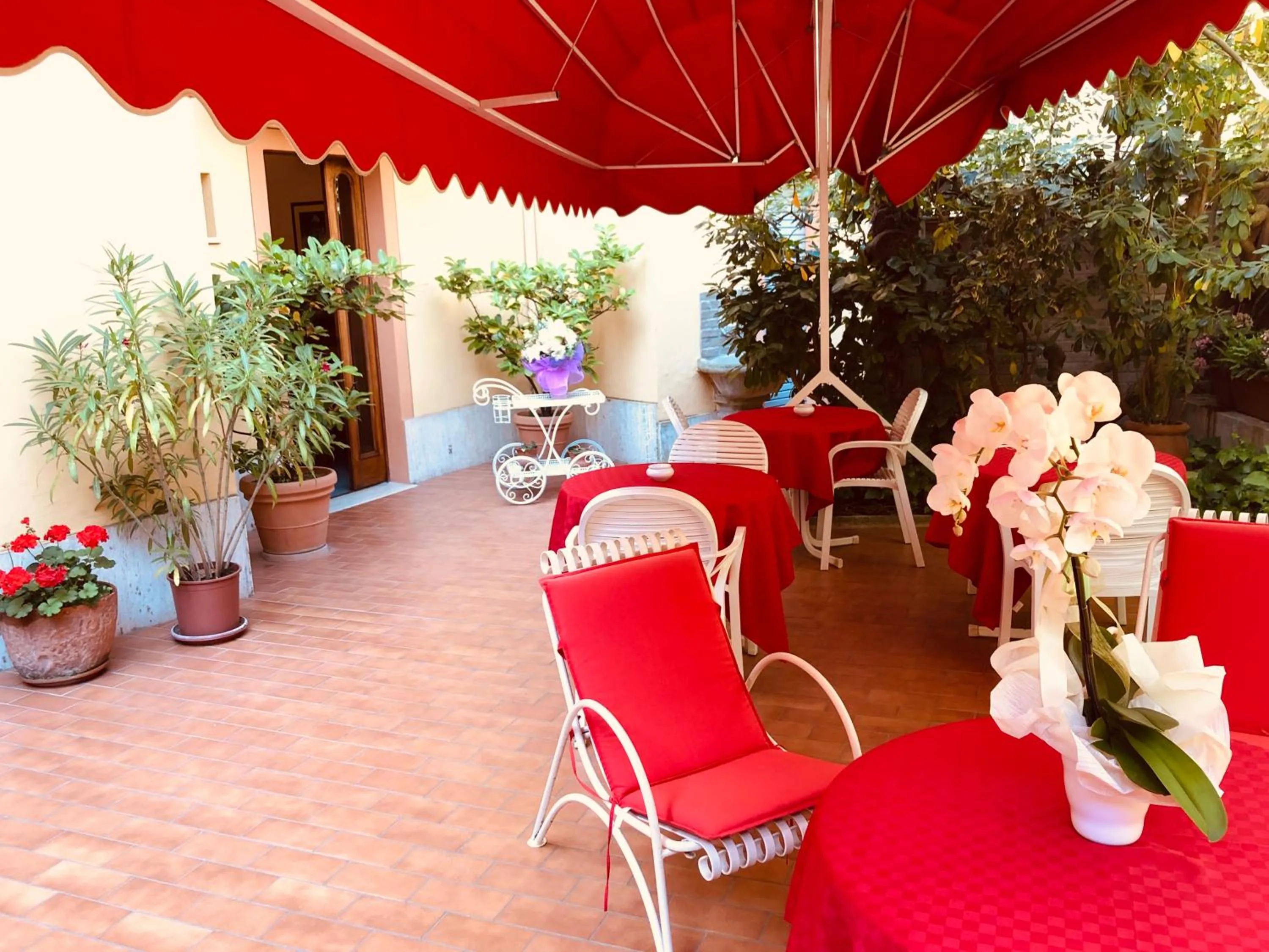 Patio in Hotel Signa