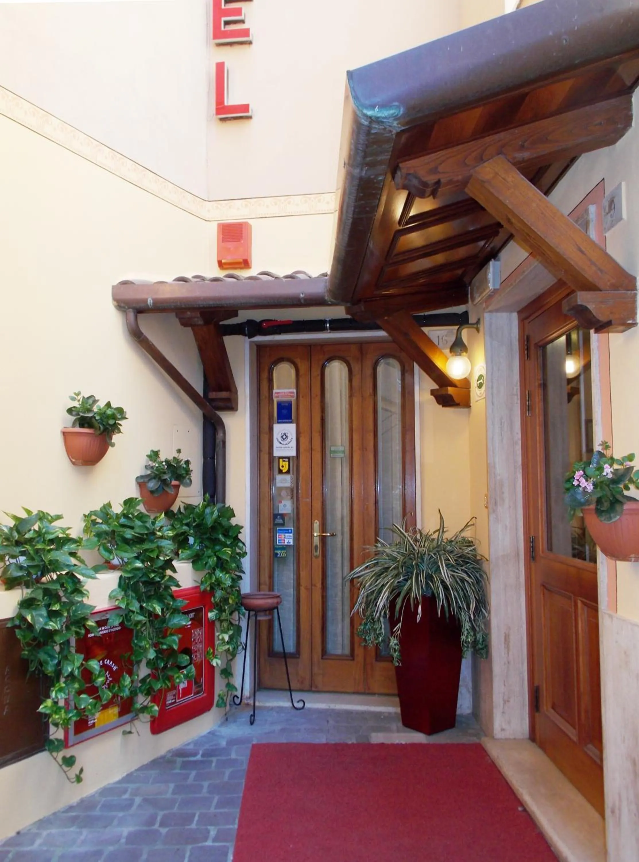 Facade/entrance in Hotel Signa