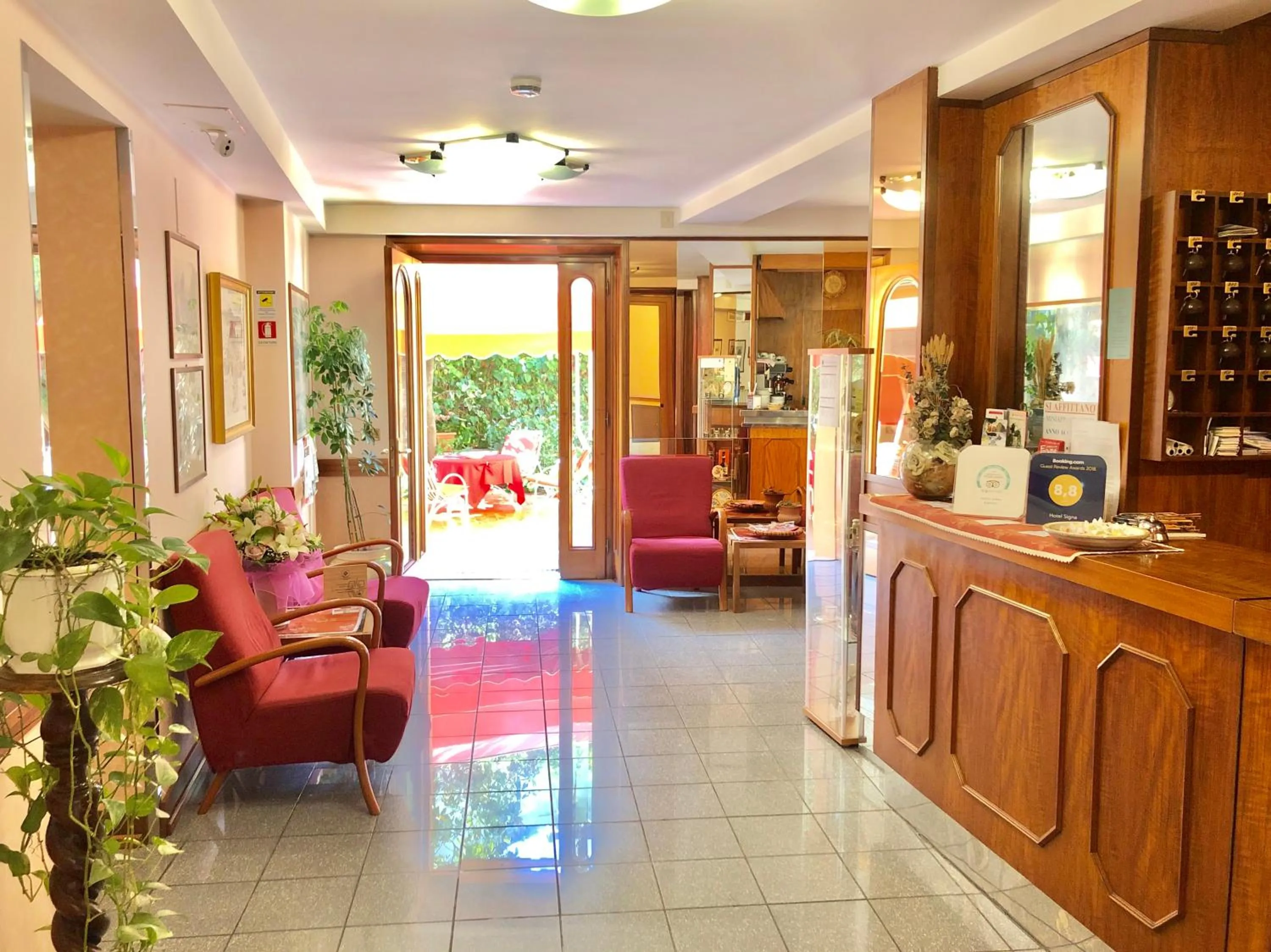Lobby or reception in Hotel Signa