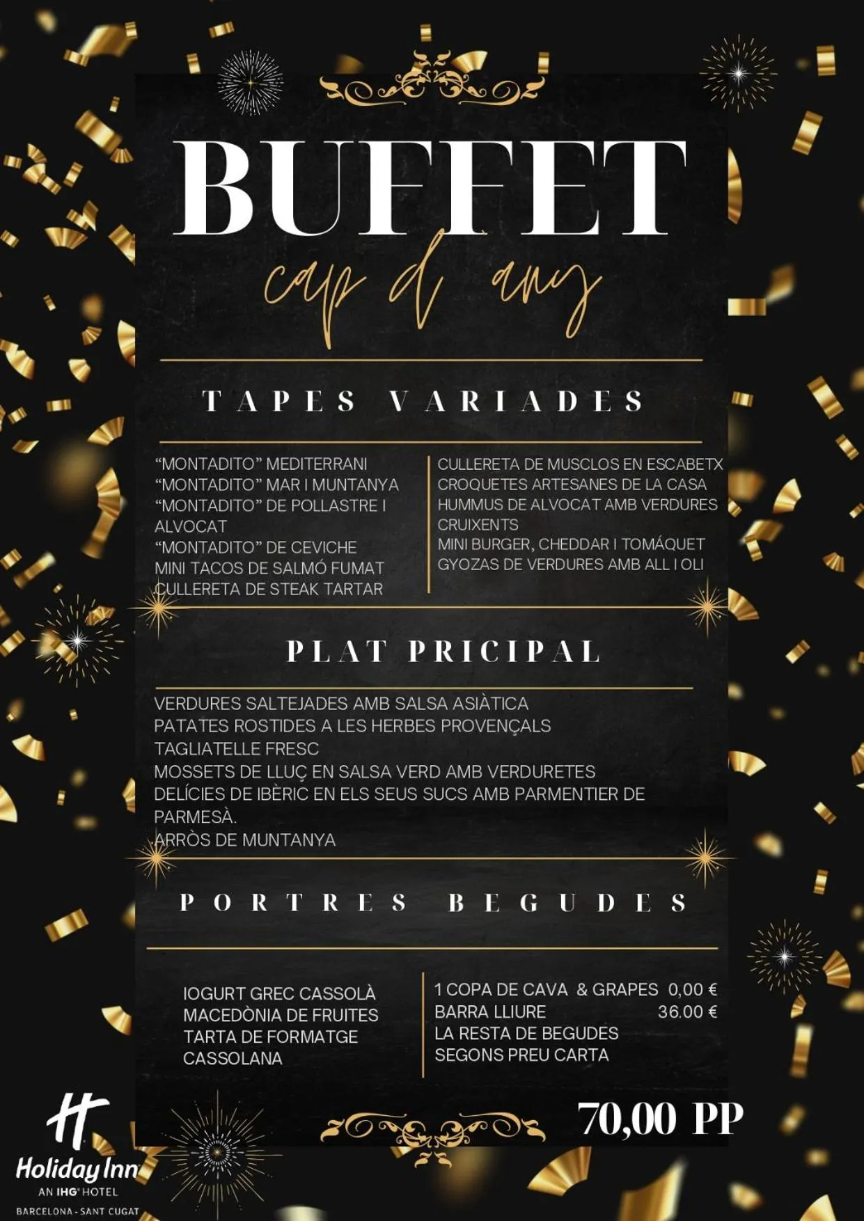 Restaurant/places to eat in Holiday Inn Barcelona - Sant Cugat by IHG